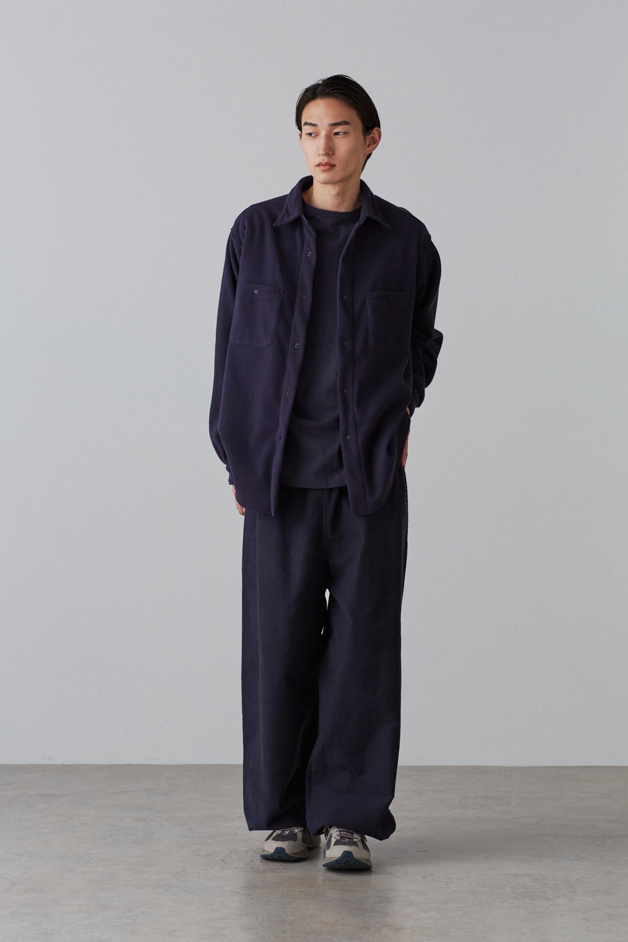 Y / ORGANIC COTTON JERSEY L/S T
