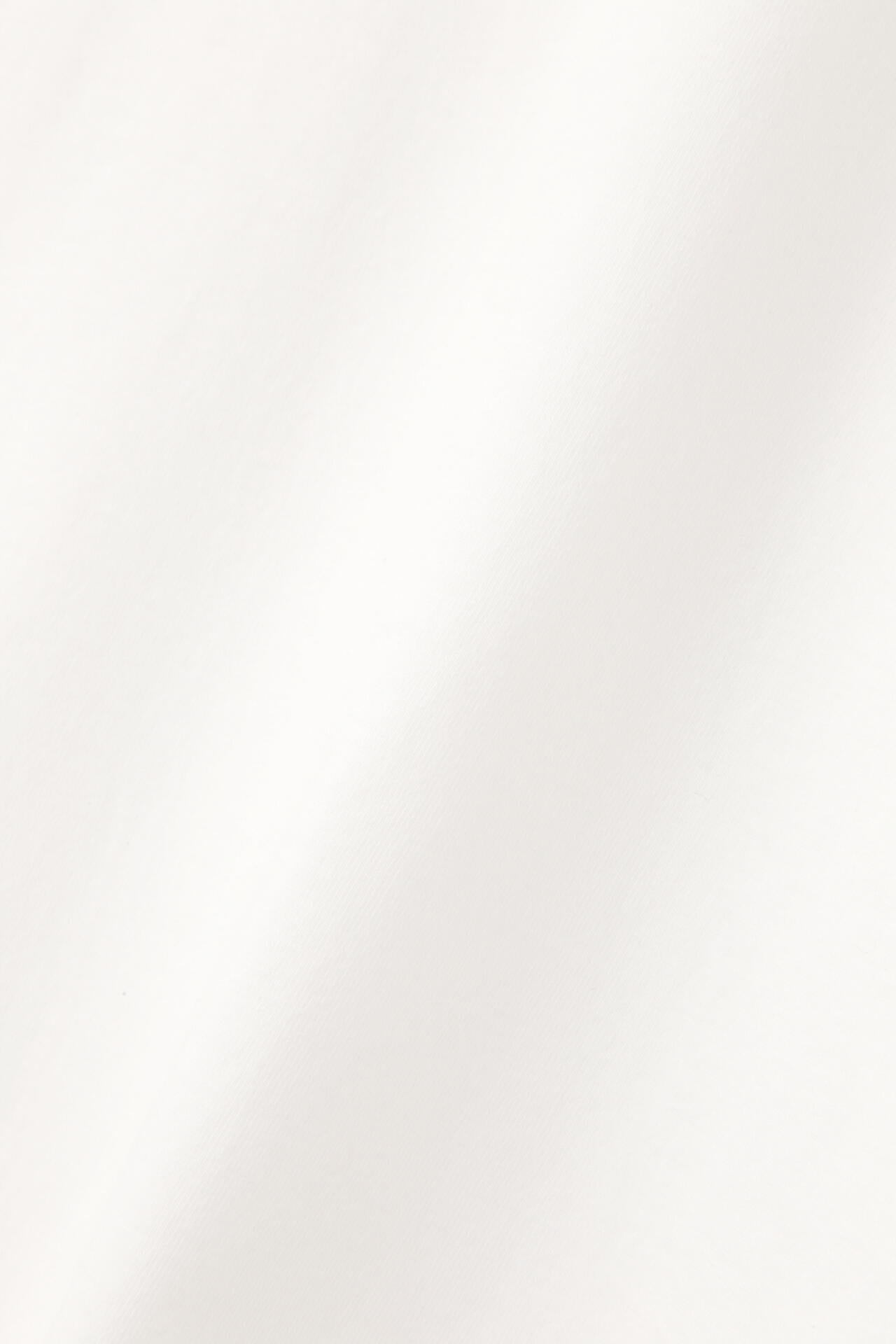 Y / ORGANIC COTTON JERSEY MOCK NECK S/S T