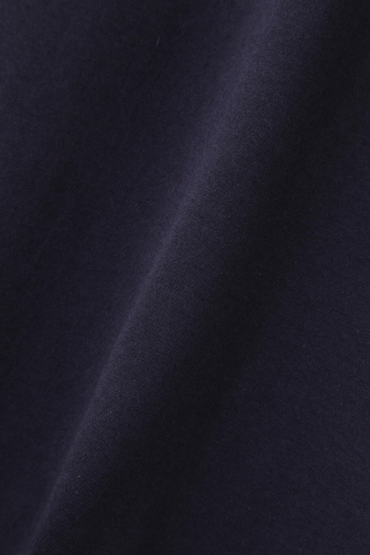 Y / ORGANIC COTTON JERSEY MOCK NECK S/S T