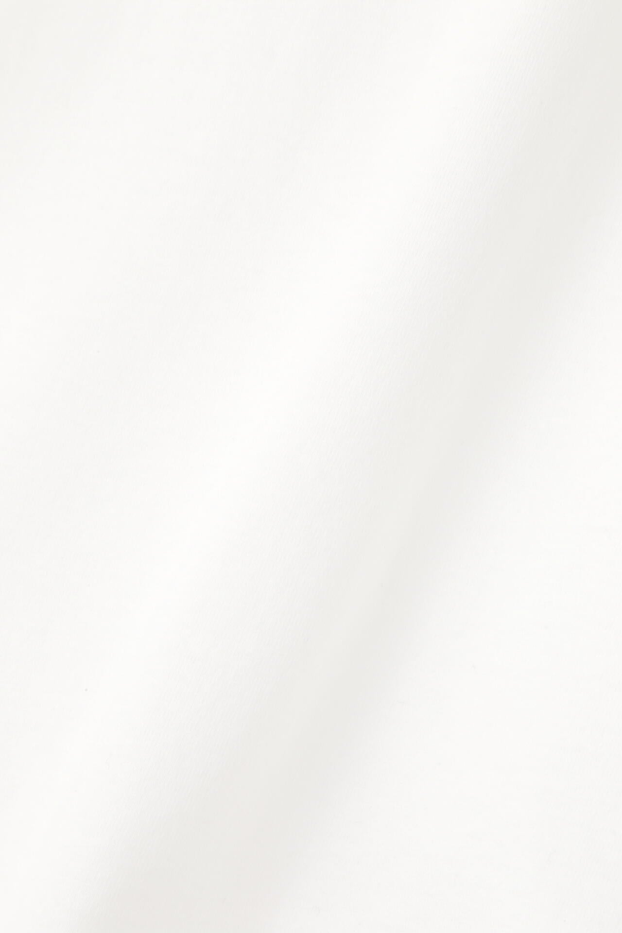 Y / ORGANIC COTTON JERSEY MOCK NECK L/S T