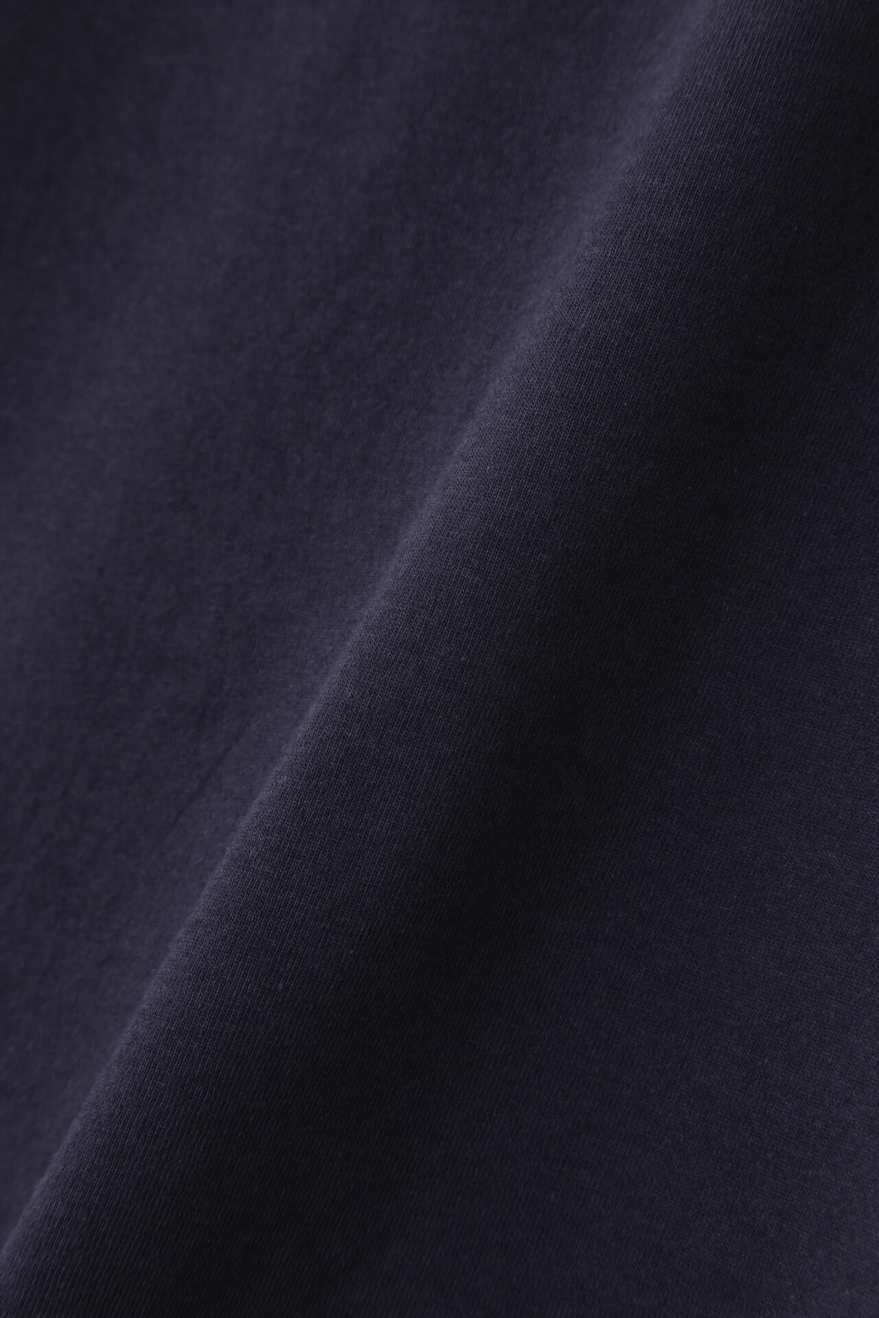 Y / ORGANIC COTTON JERSEY MOCK NECK L/S T