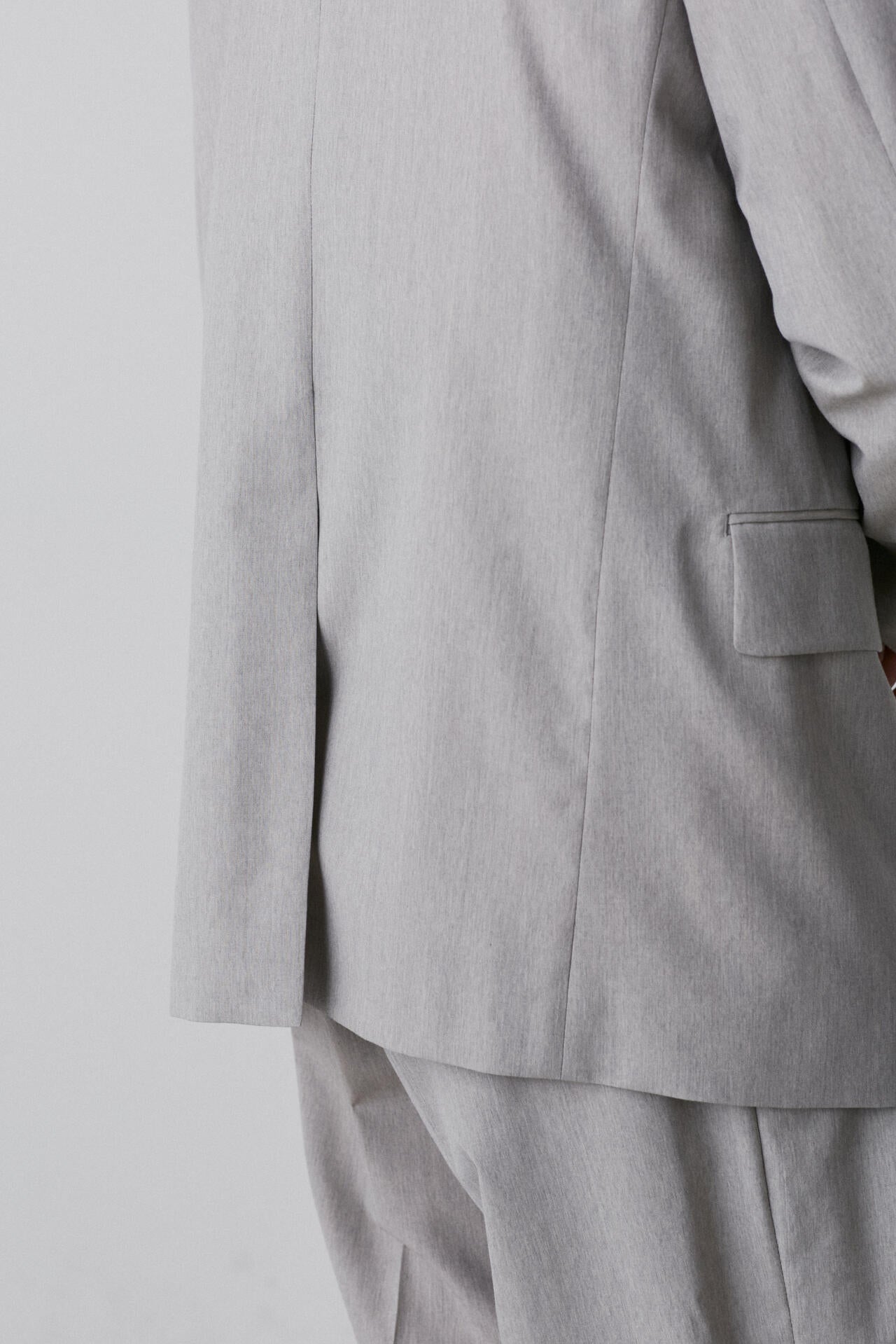 YLEVE / WOOL CHAMBRAY JACKET