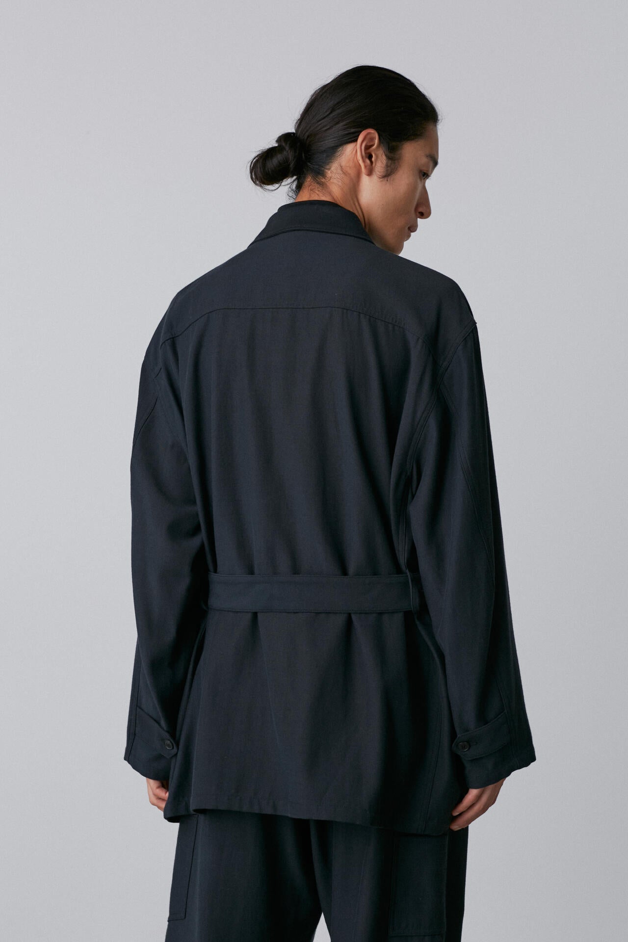 YLEVE / VISCOSE COTTON COVERALL JACKET