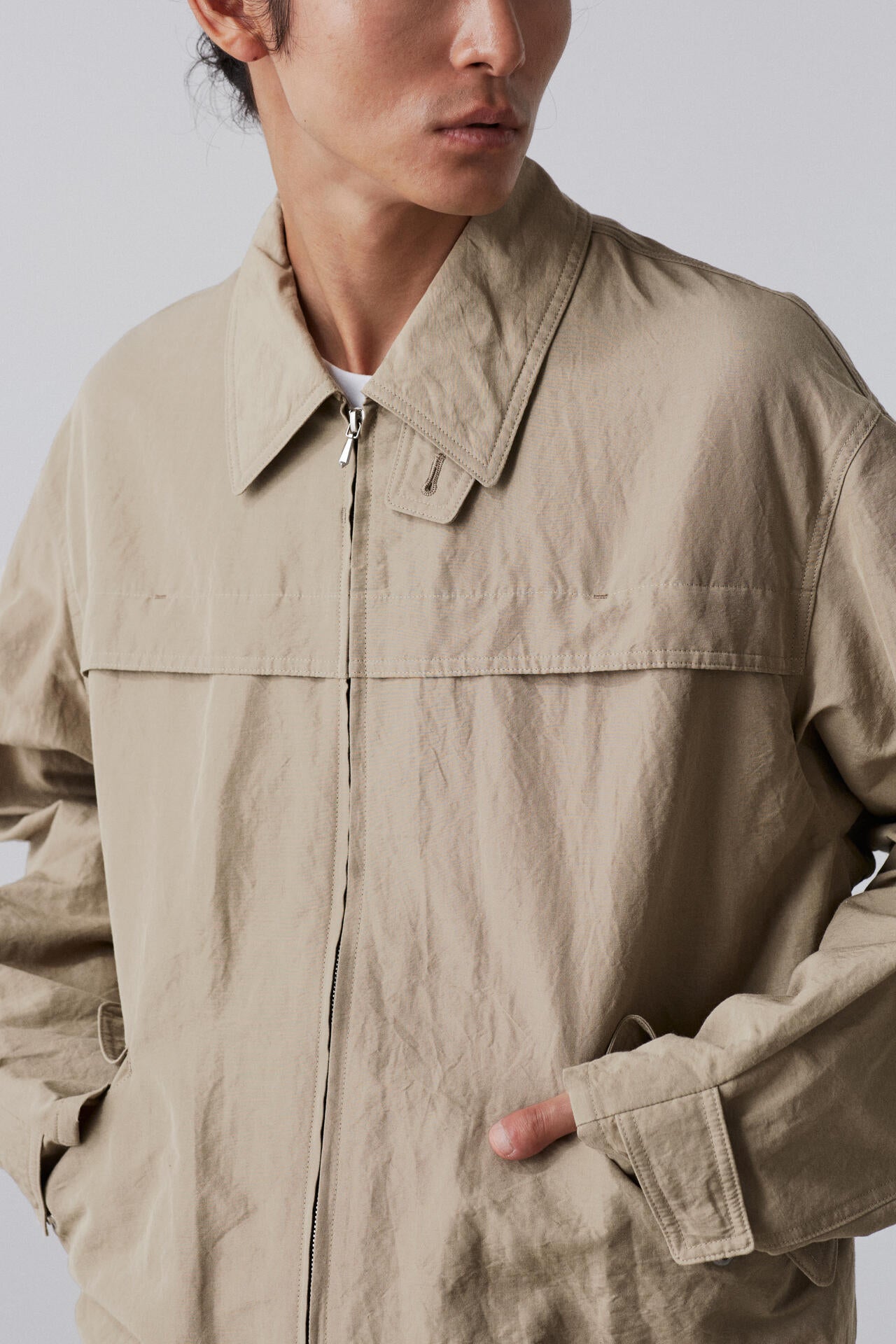 YLEVE / RAMIE COTTON WEATHER BLOUSON UNISEX
