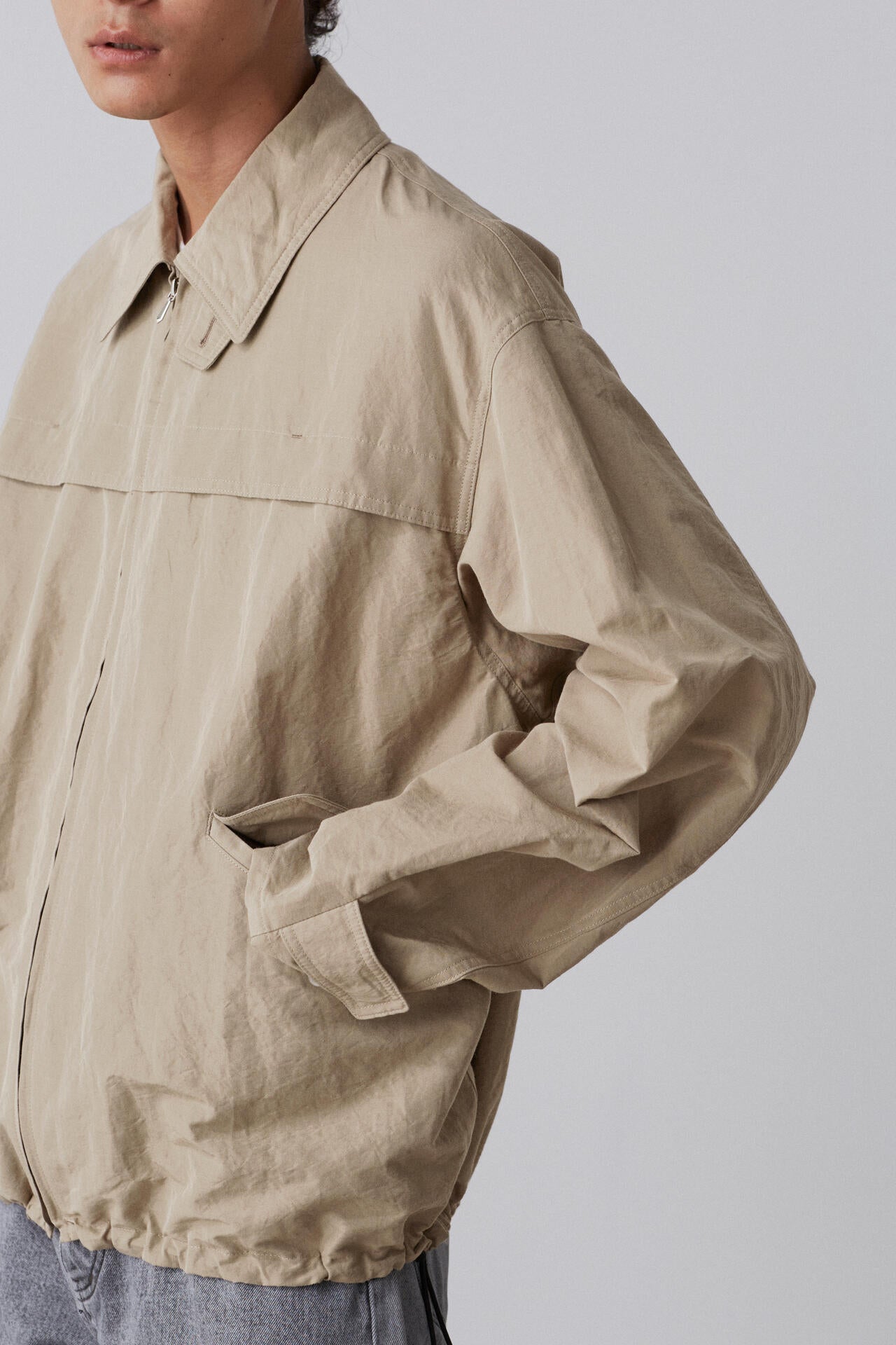 YLEVE / RAMIE COTTON WEATHER BLOUSON UNISEX