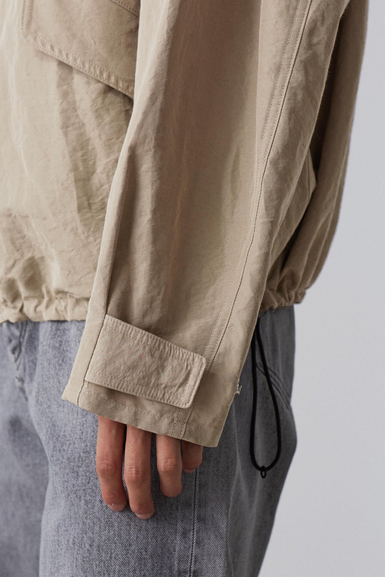 YLEVE / RAMIE COTTON WEATHER BLOUSON UNISEX