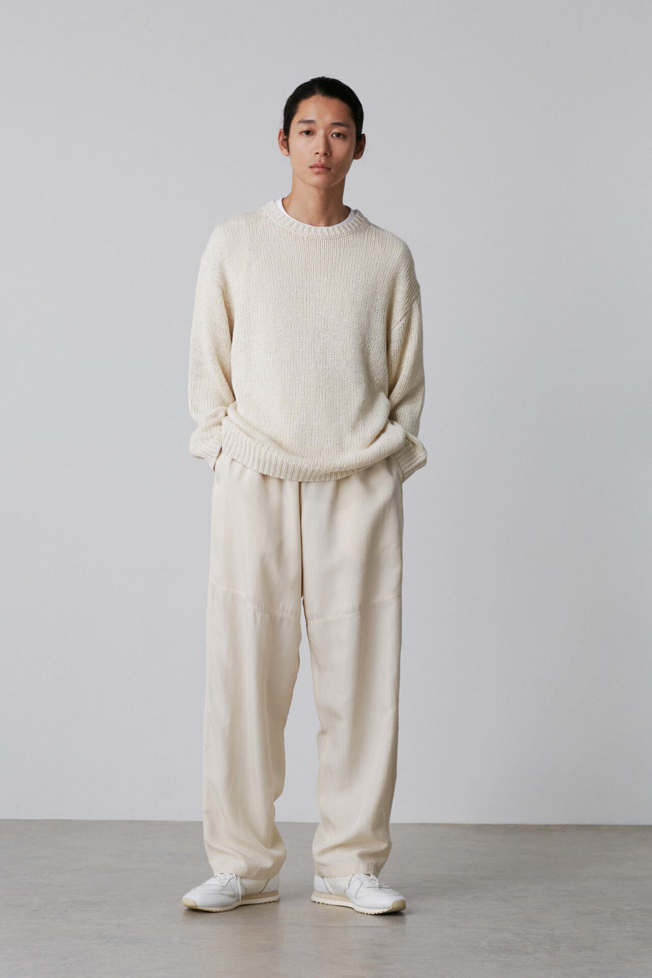 YLEVE / VISCOSE COTTON PAINTER TROUSERS