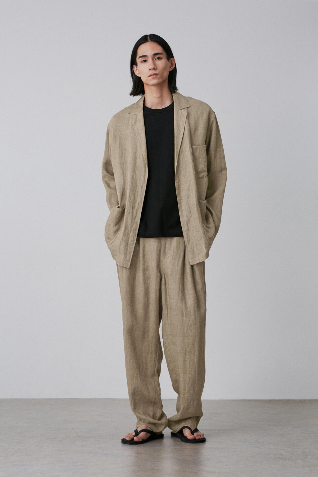 YLÈVE / LINEN POPLIN TROUSERS | YLÈVE（イレーヴ） ｜【公式】通販 