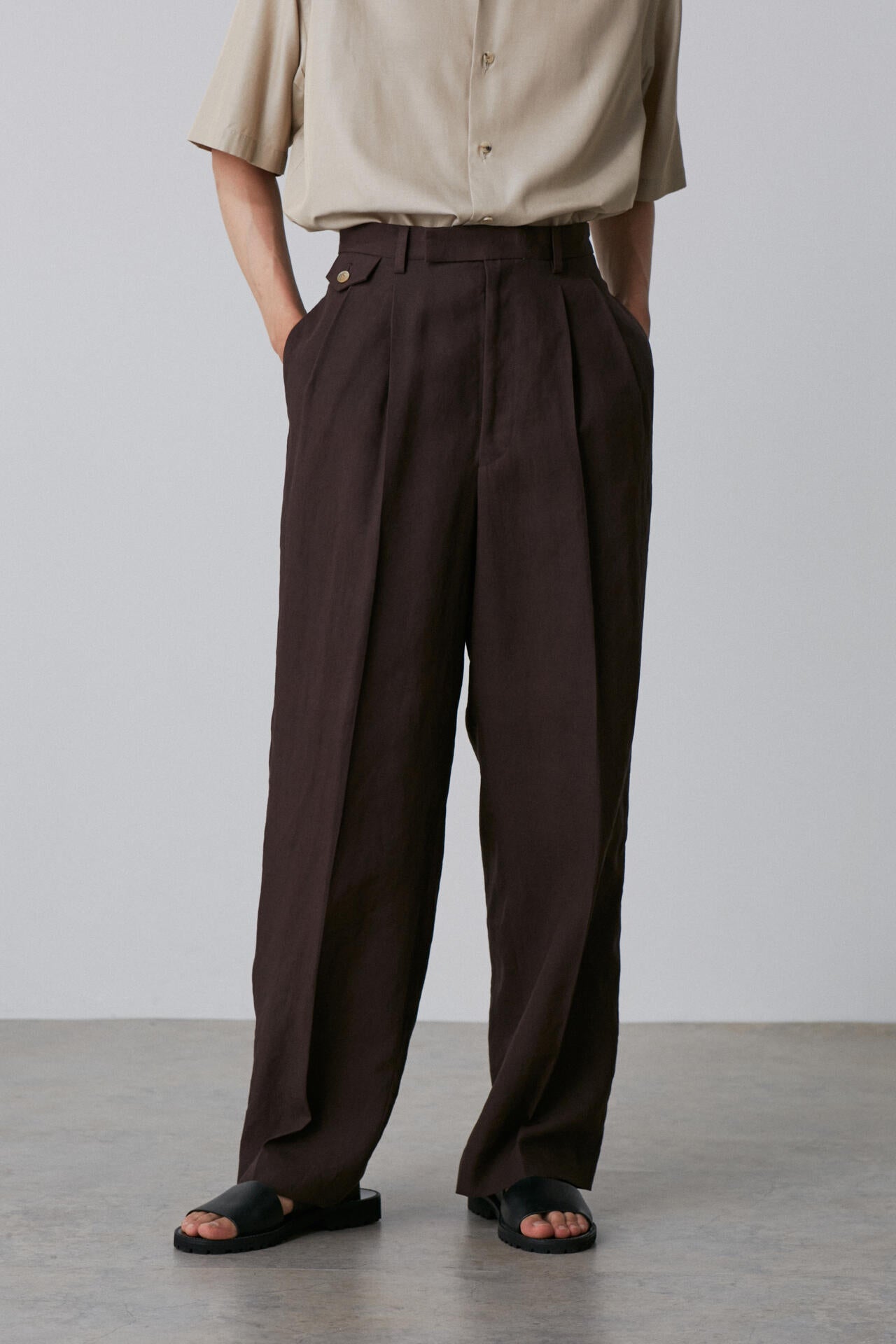 YLEVE / TENCEL TROUSERS