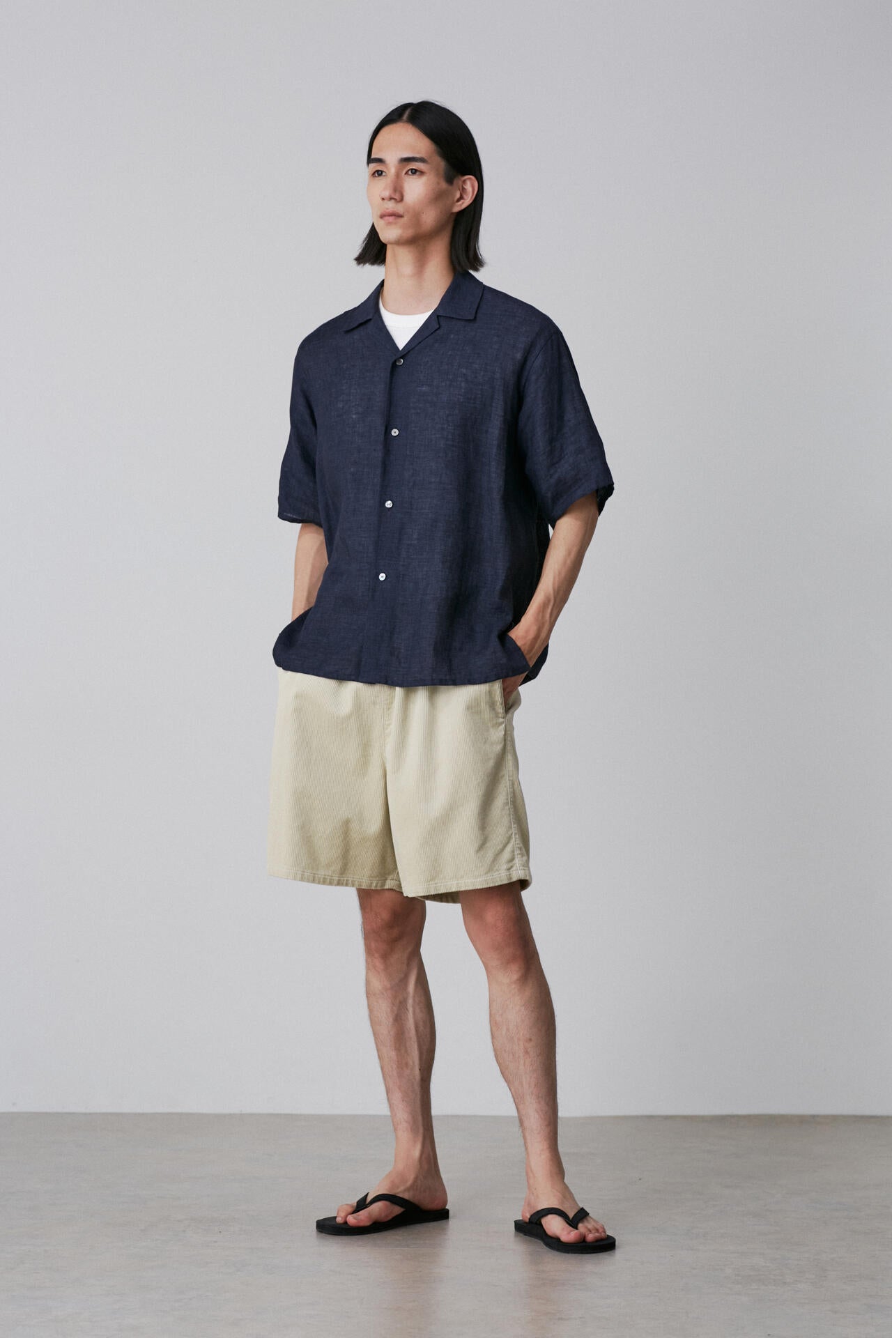 YLEVE / ORGANIC COTTON CORDUROY SHORTS
