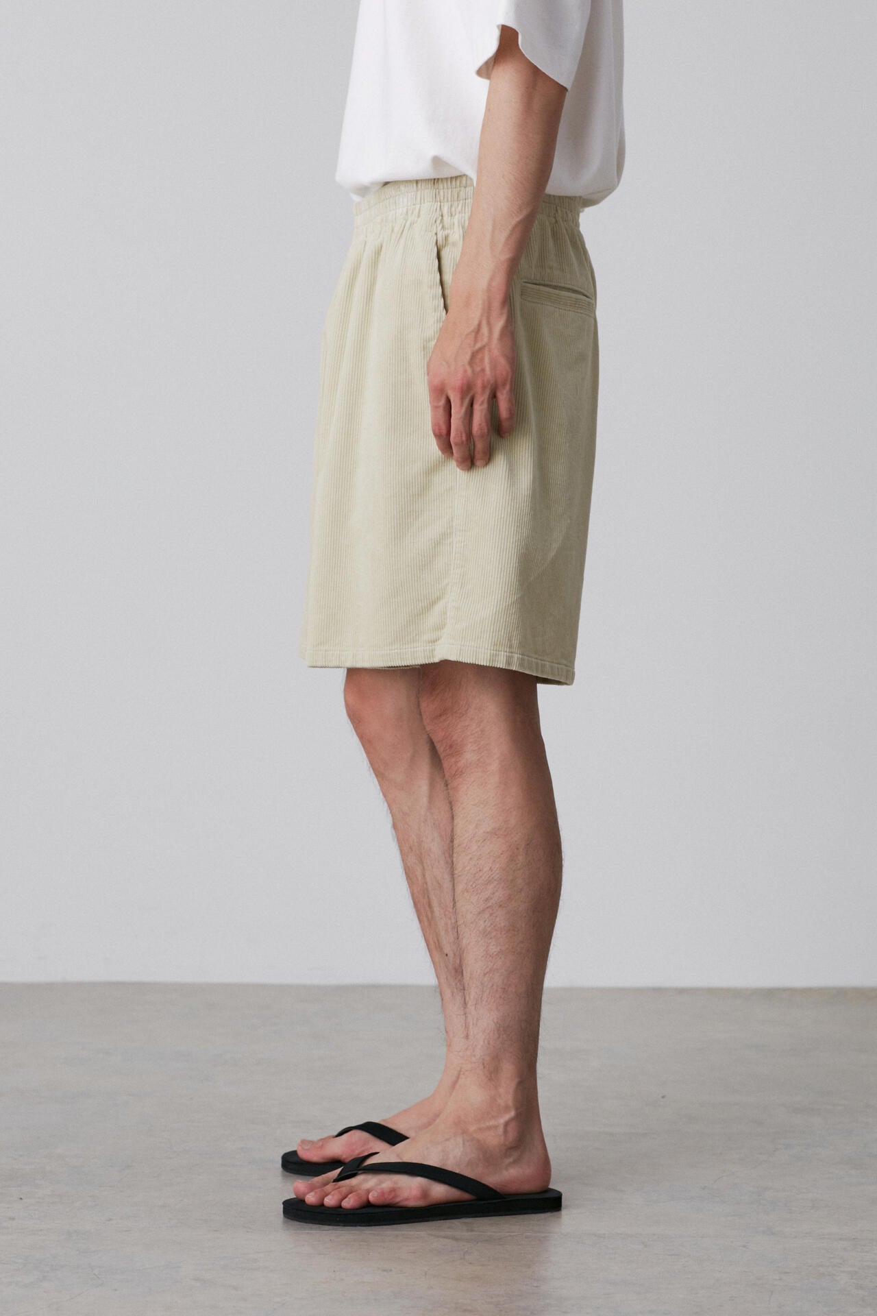 YLEVE / ORGANIC COTTON CORDUROY SHORTS