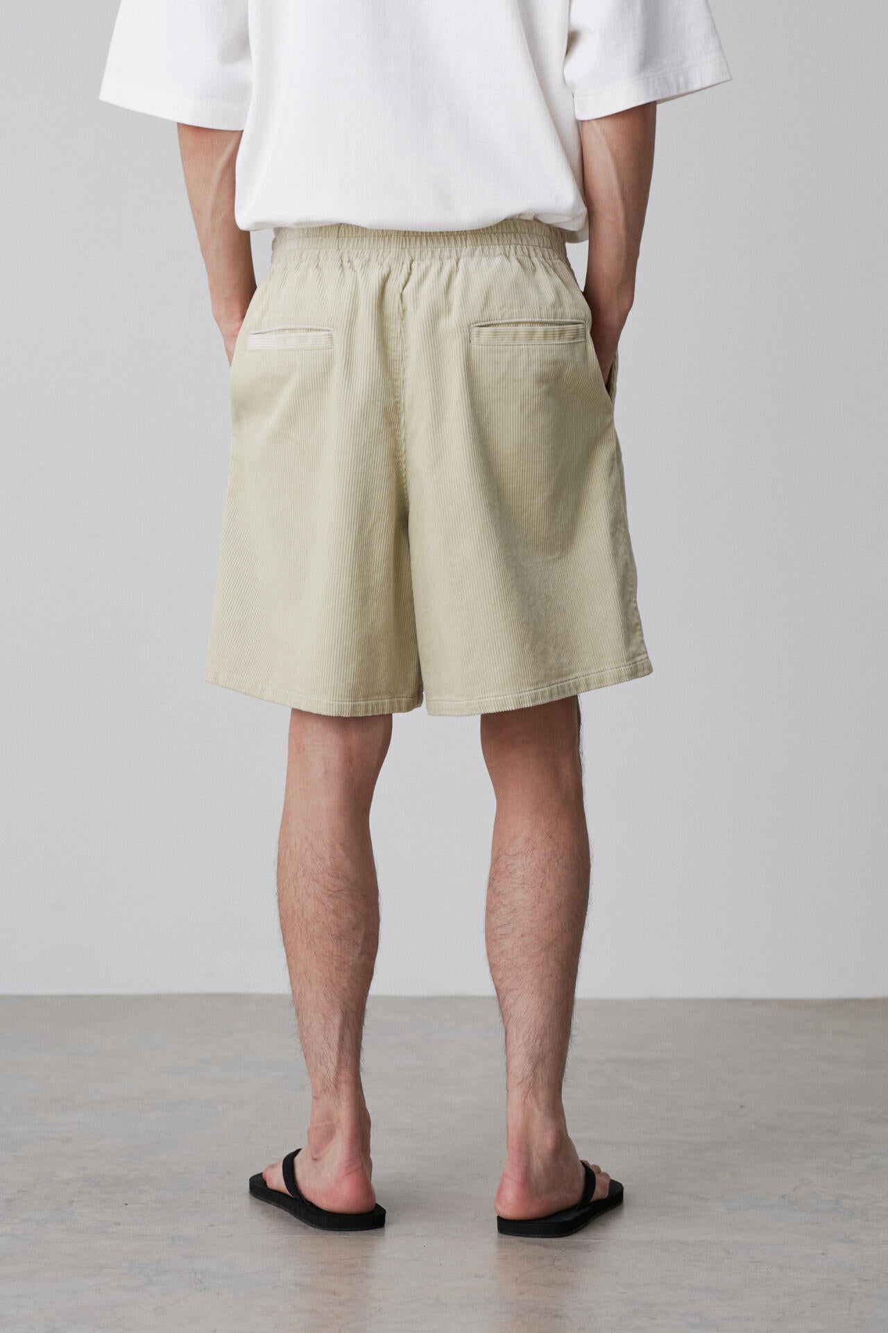 YLEVE / ORGANIC COTTON CORDUROY SHORTS