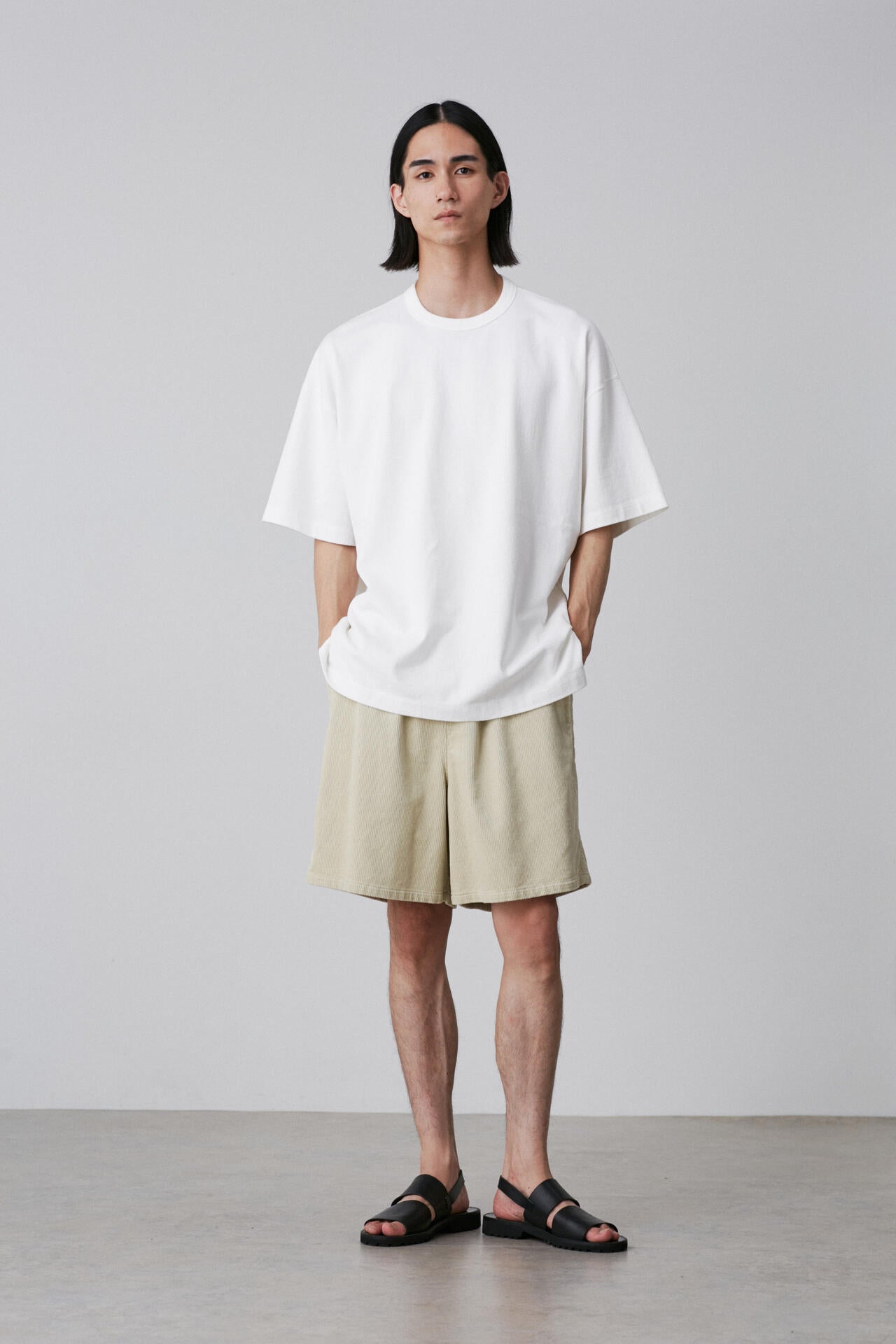 YLEVE / ORGANIC COTTON CORDUROY SHORTS
