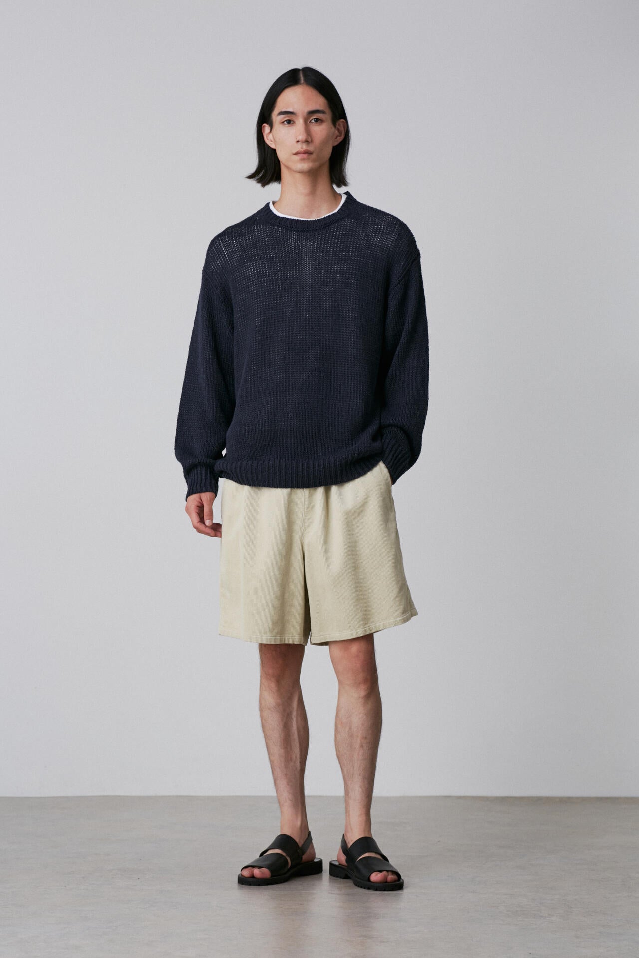 YLEVE / ORGANIC COTTON CORDUROY SHORTS