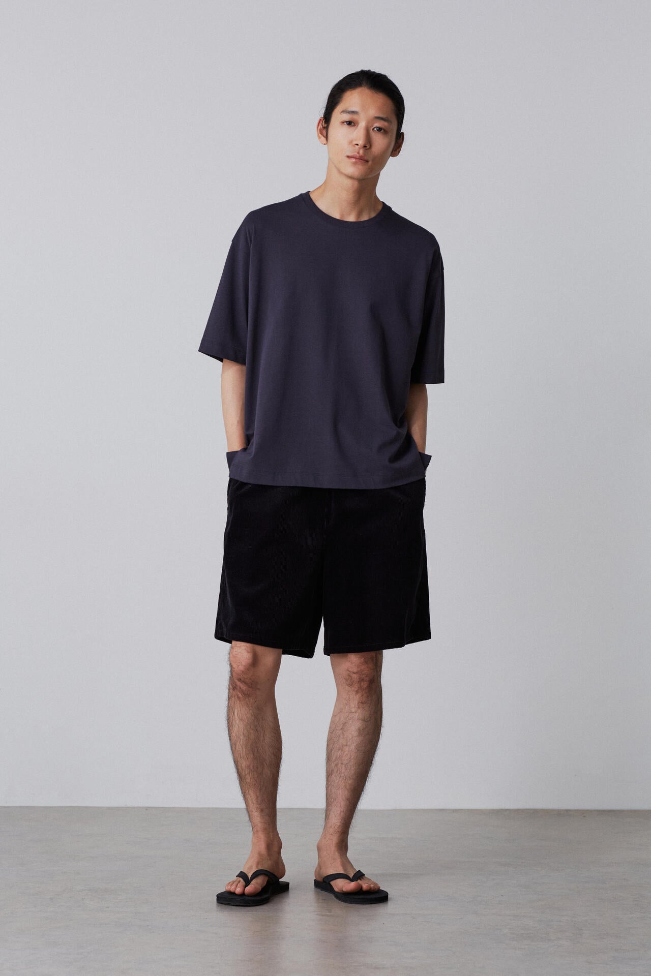 YLEVE / ORGANIC COTTON CORDUROY SHORTS