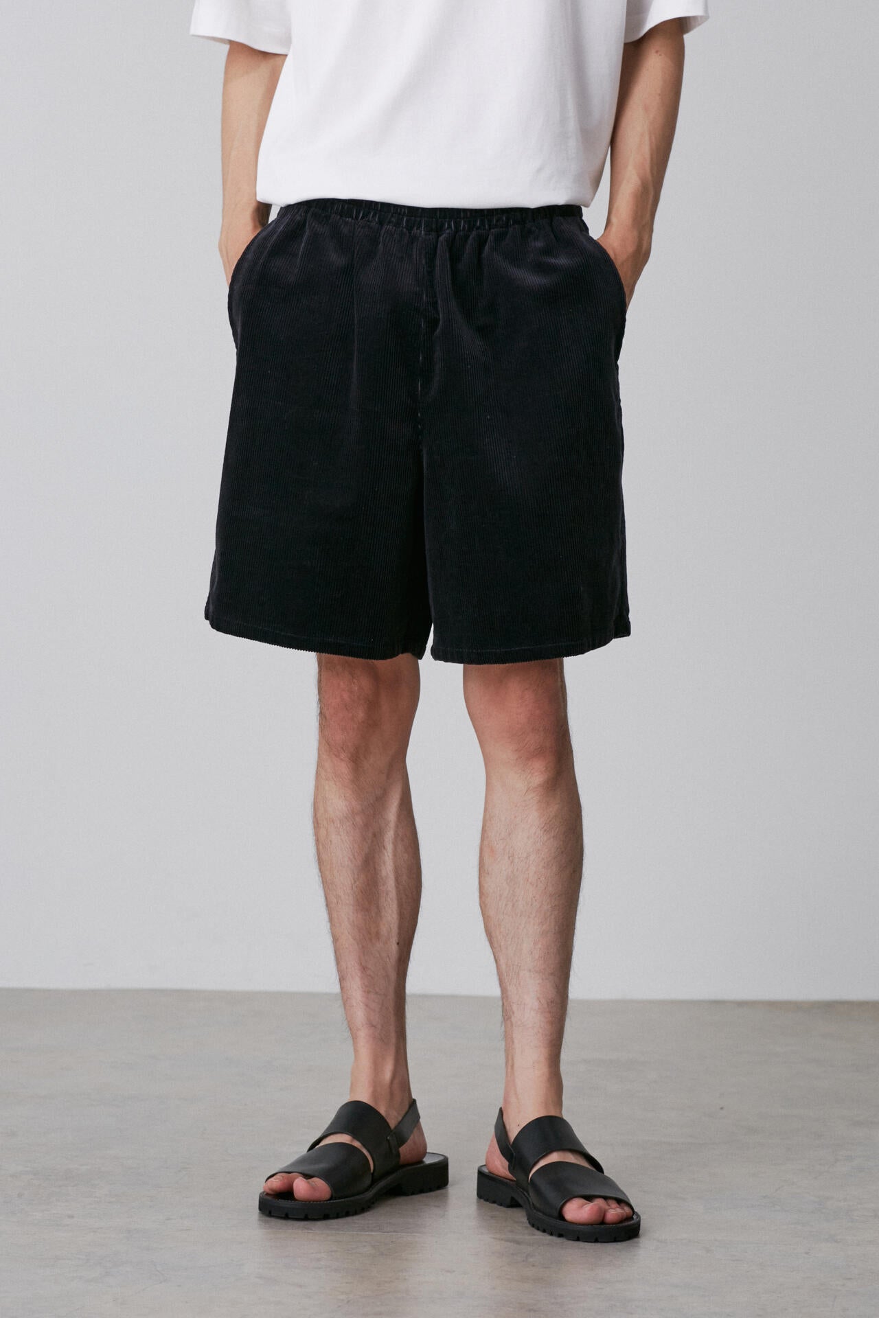 YLEVE / ORGANIC COTTON CORDUROY SHORTS