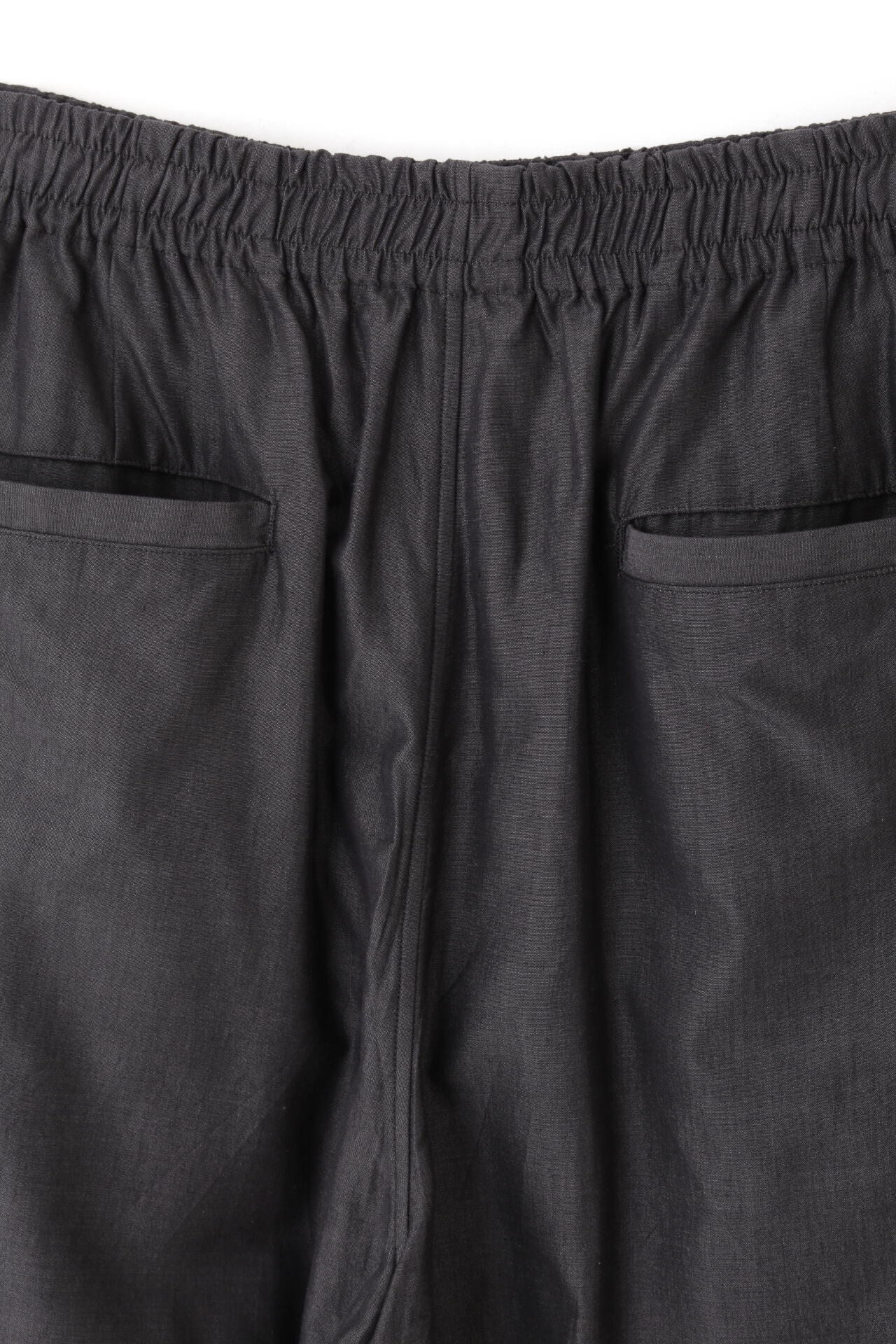 YLEVE / SILK CHAMBRAY TROUSERS