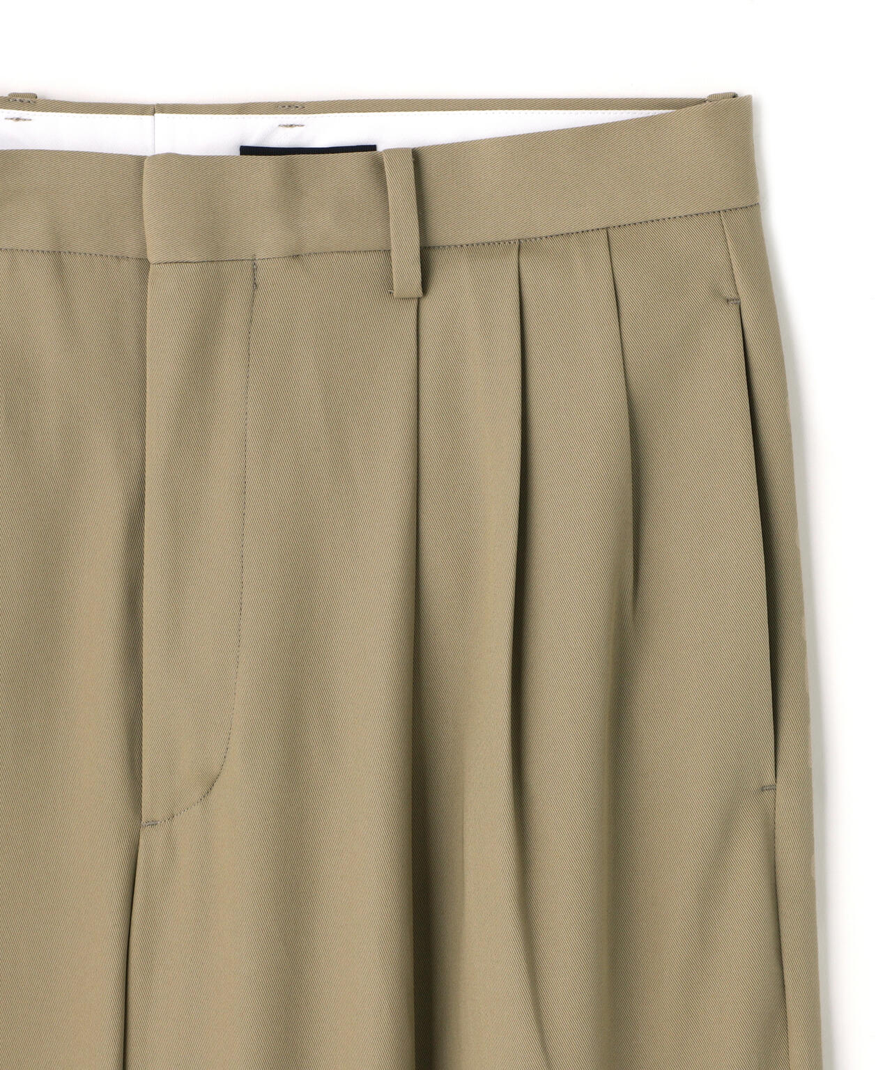 YLEVE / HIGHTWISTED COTTON GABA TROUSERS