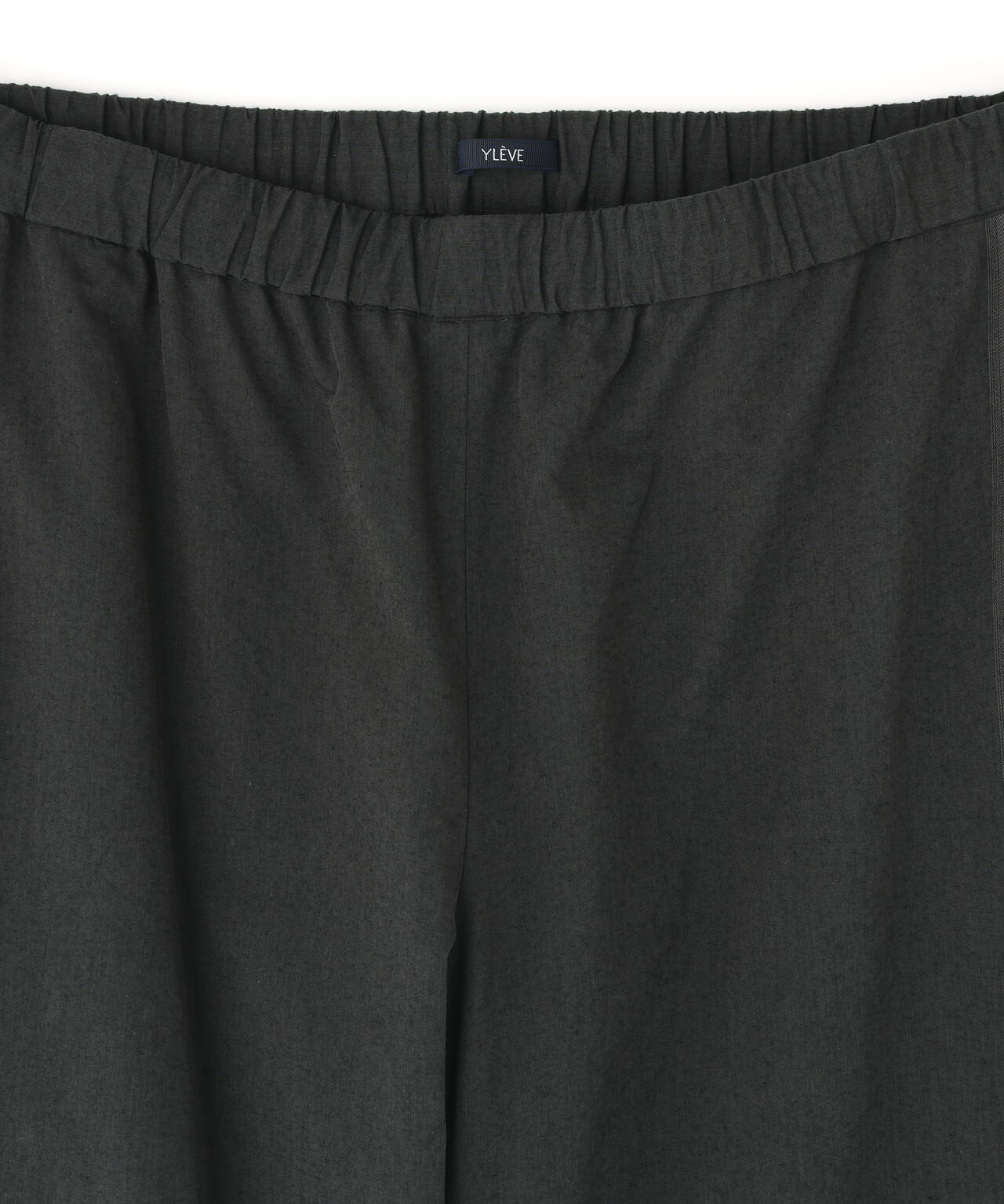 YLEVE / DOBBY STRIPE CHAMBRAY EASY TROUSERS