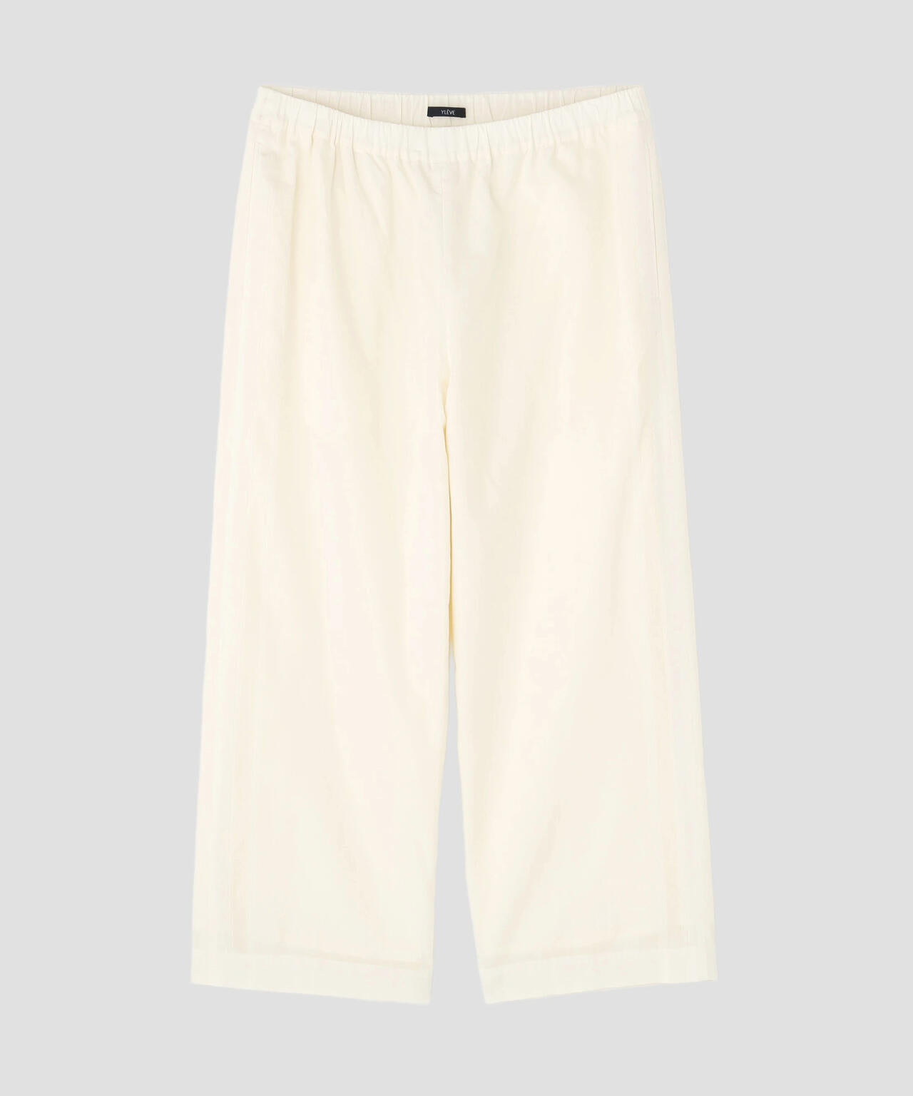 YLÈVE / DOBBY STRIPE CHAMBRAY EASY TROUSERS