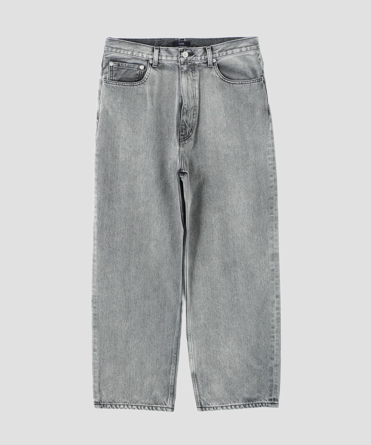 YLÈVE / 13.5oz DENIM BAGGY FADE