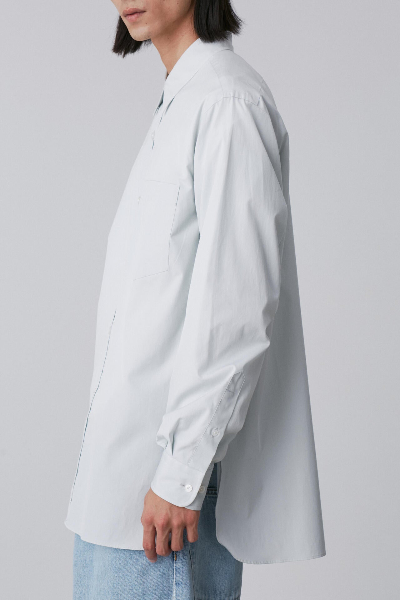 YLEVE / COTTON BROAD SHIRT
