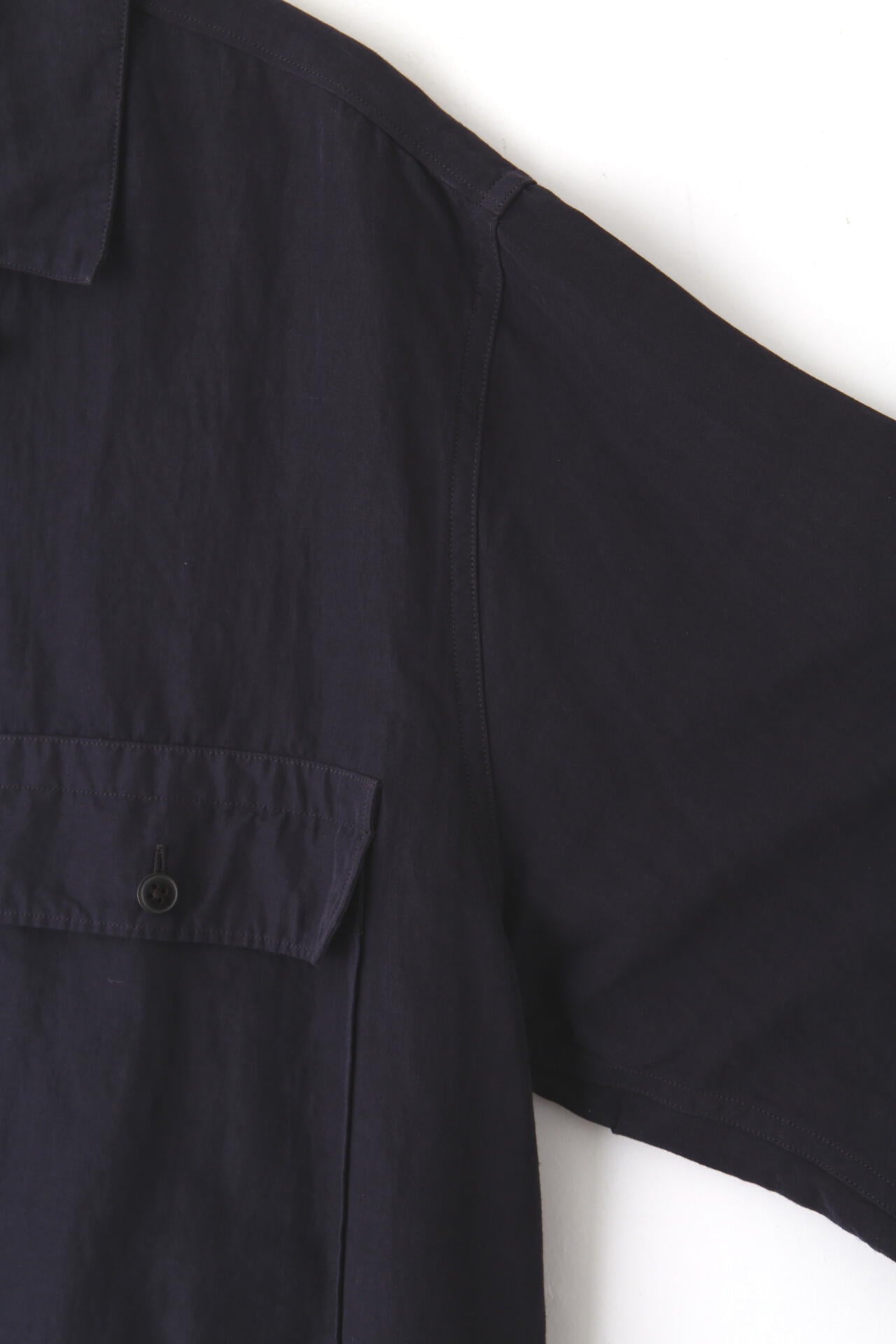 YLEVE / COTTON RAMIE BROAD SHIRT