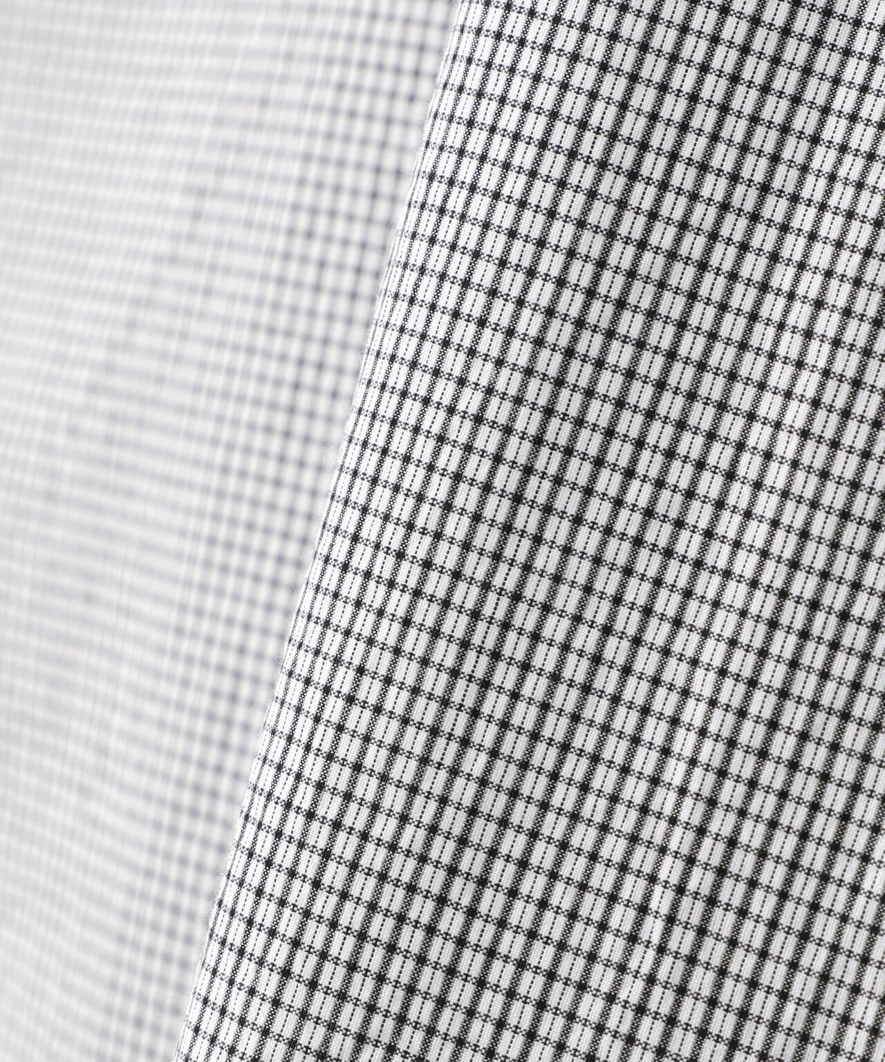 YLEVE / COTTON STRIPE CHECK PULL OVER SHIRT