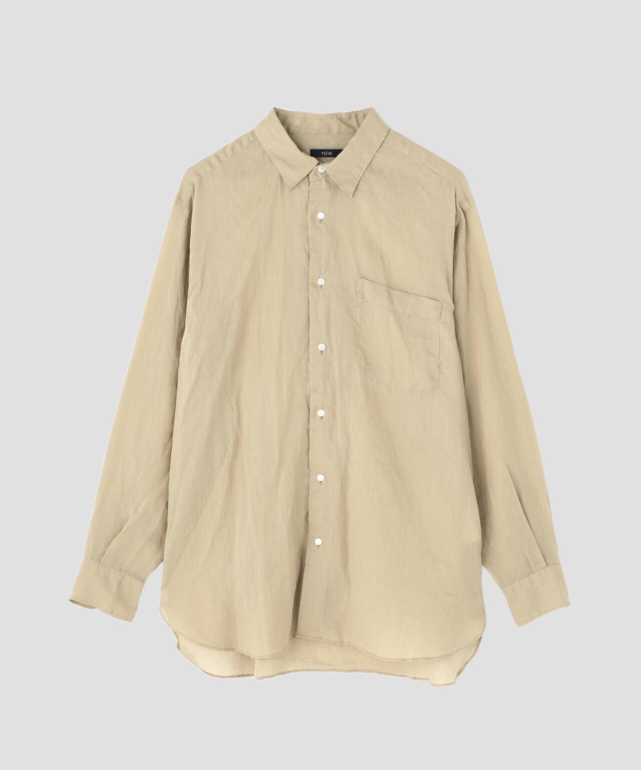 YLEVE / ROYAL RAMIE BROAD SHIRT