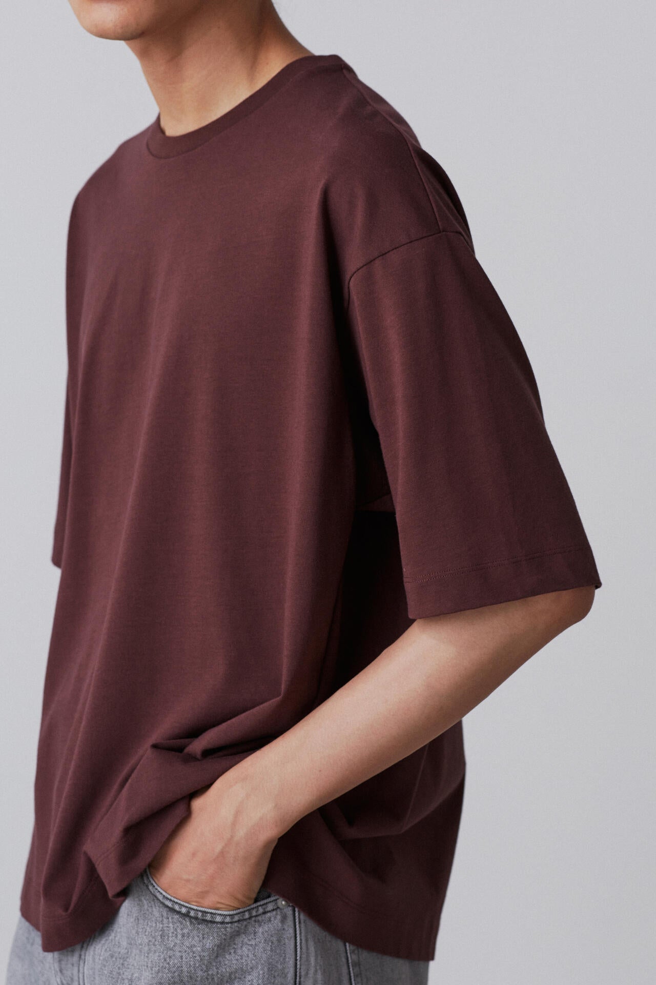 YLEVE / ORGANIC COTTON BIO LOOSE T‐SHIRT