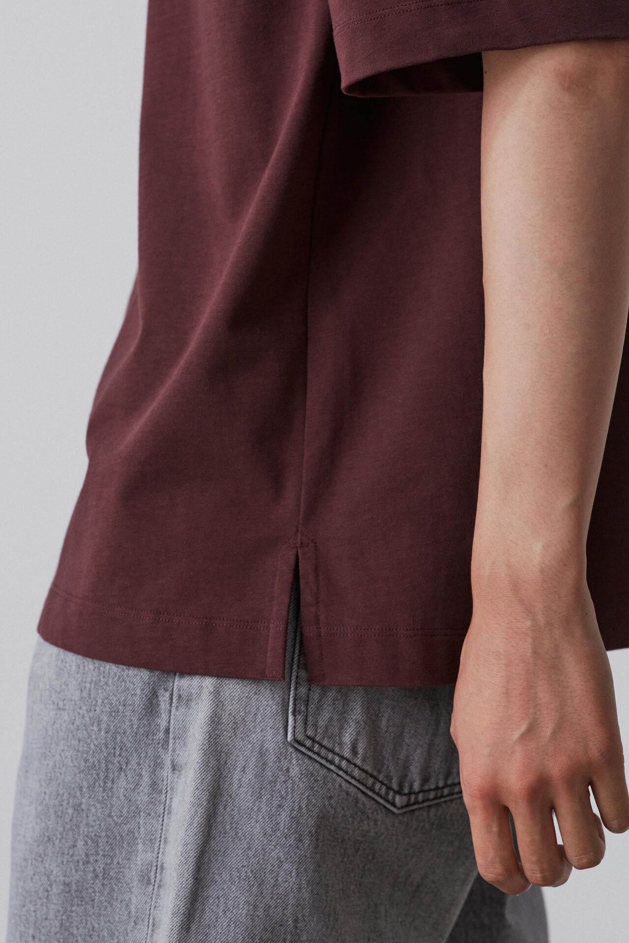 YLEVE / ORGANIC COTTON BIO LOOSE T‐SHIRT