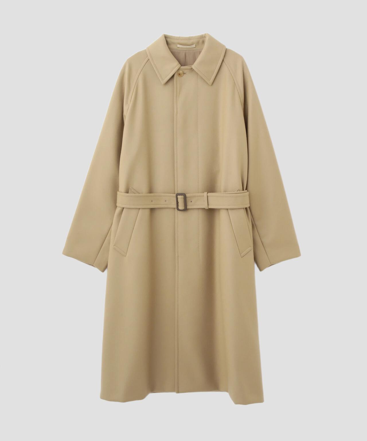 YLÈVE / SUPER100'S WOOL MELTON COAT