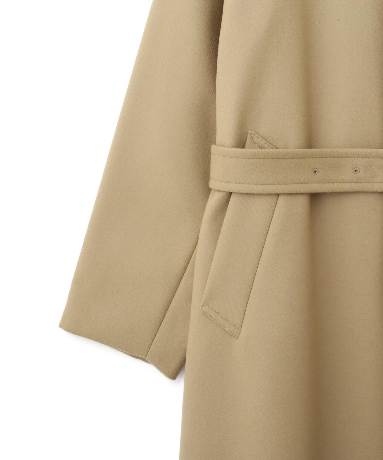 YLÈVE / SUPER100'S WOOL MELTON COAT