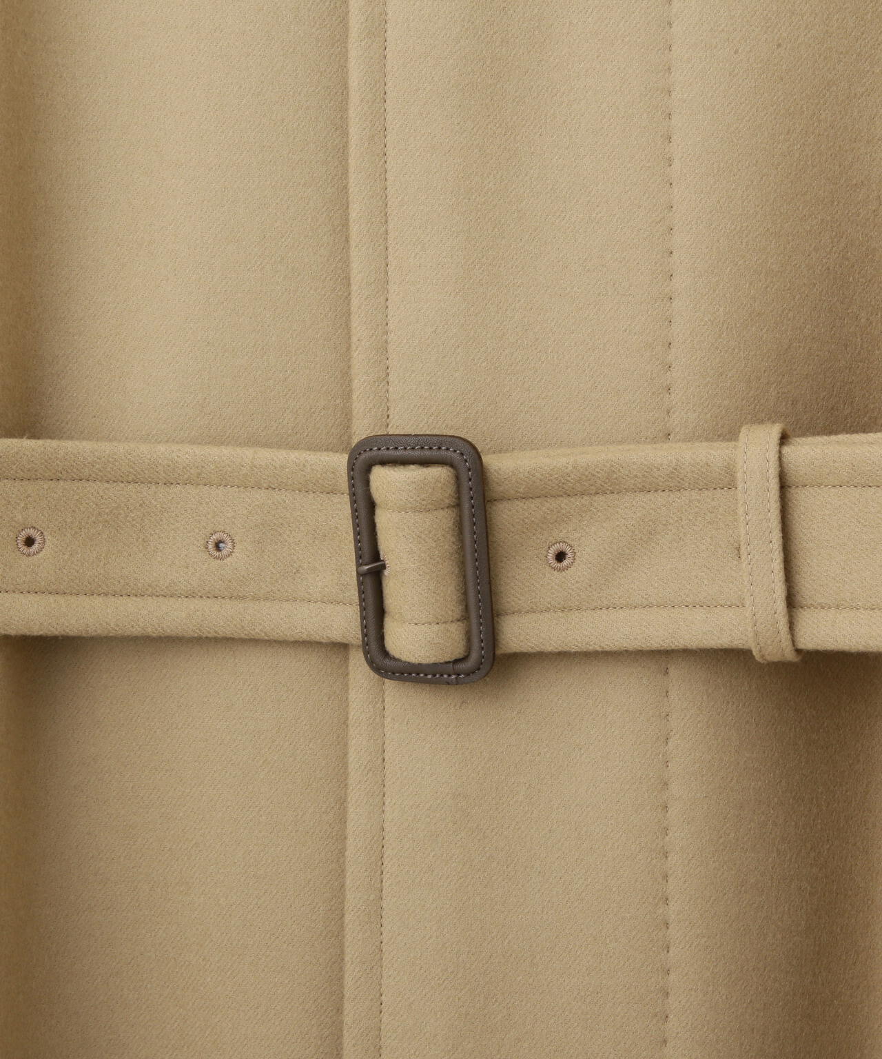 YLÈVE / SUPER100'S WOOL MELTON COAT