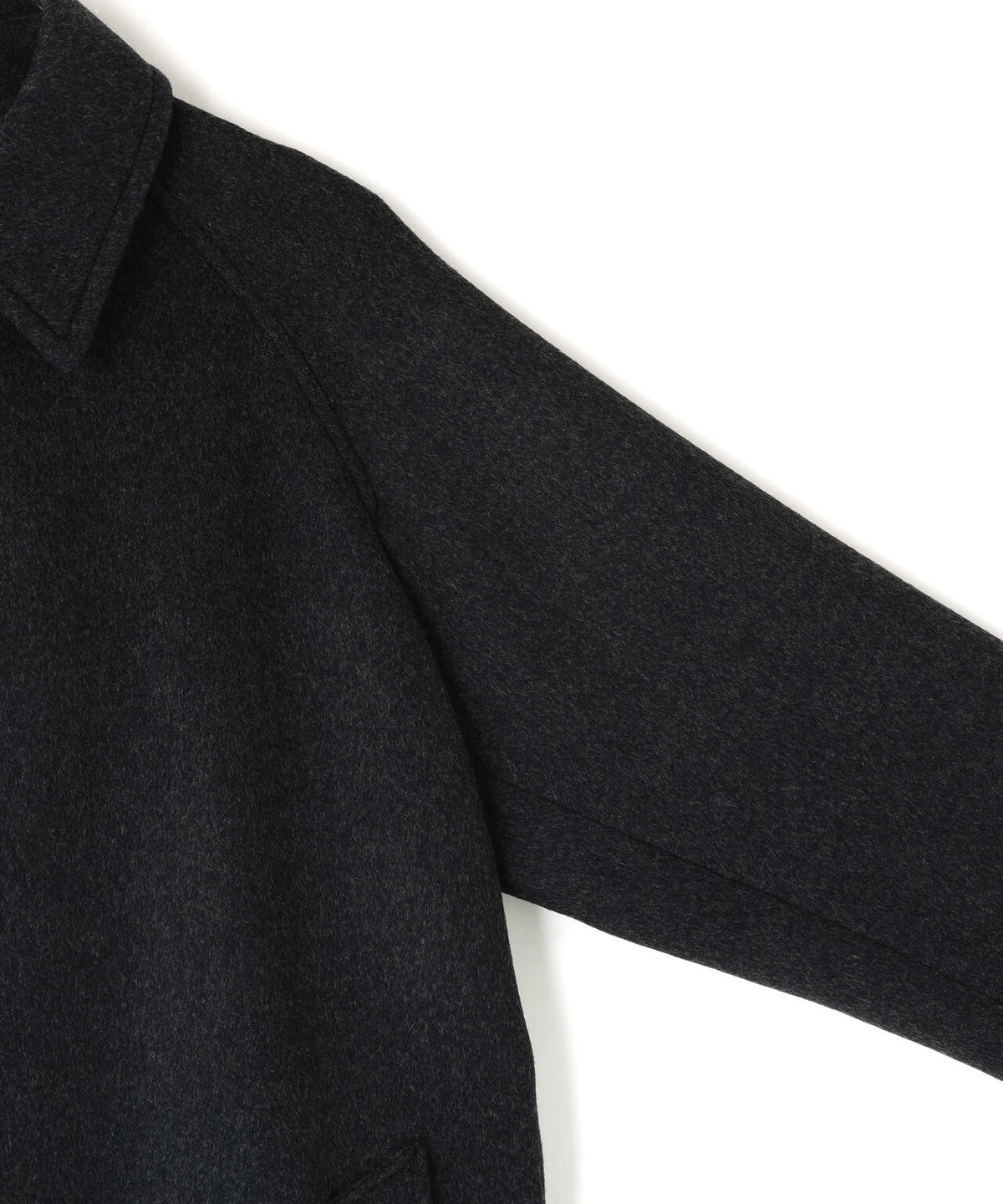 YLEVE / SUPER120'S WOOL SHARM BEAVER COAT
