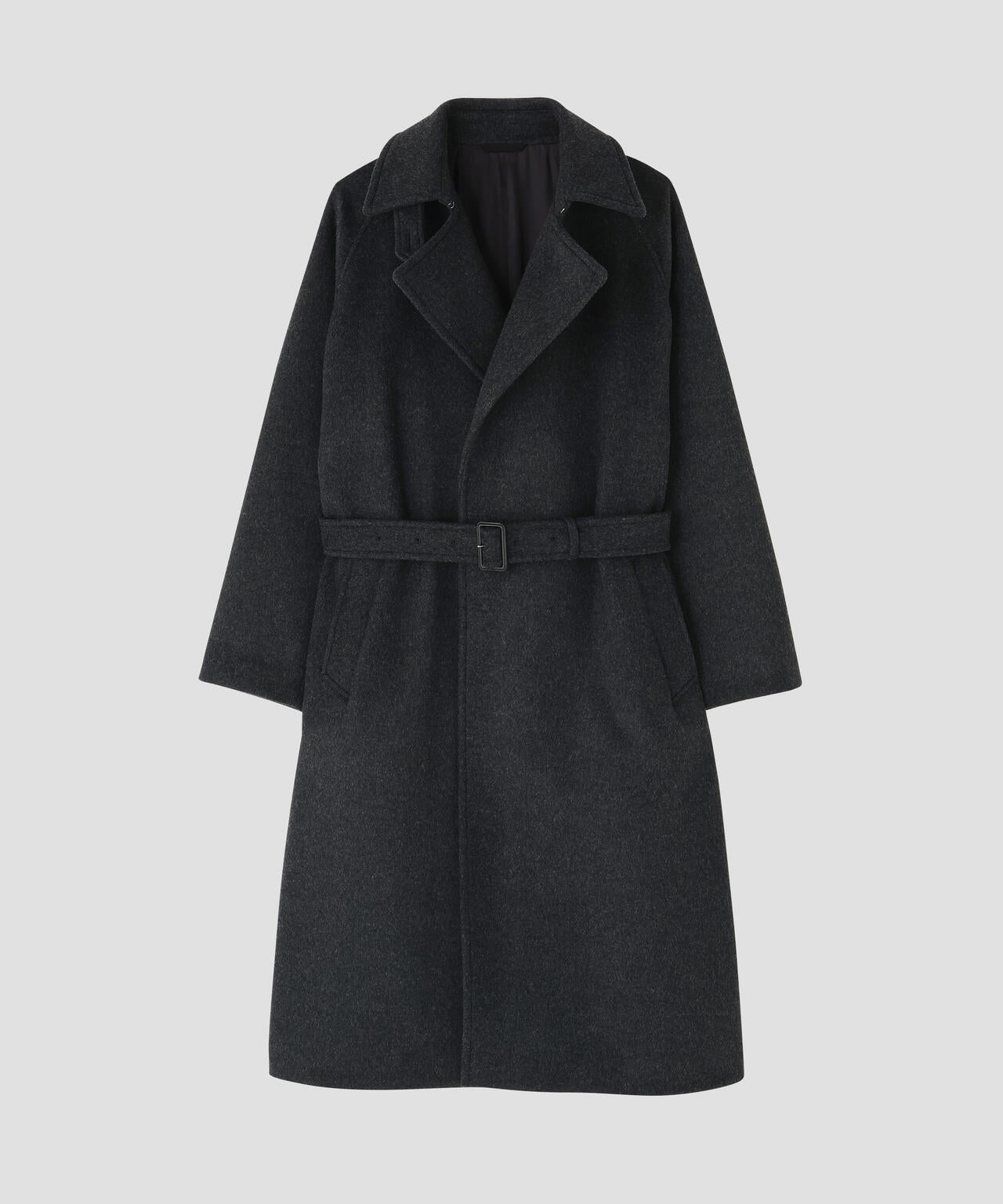 YLEVE / SUPER120'S WOOL SHARM BEAVER COAT