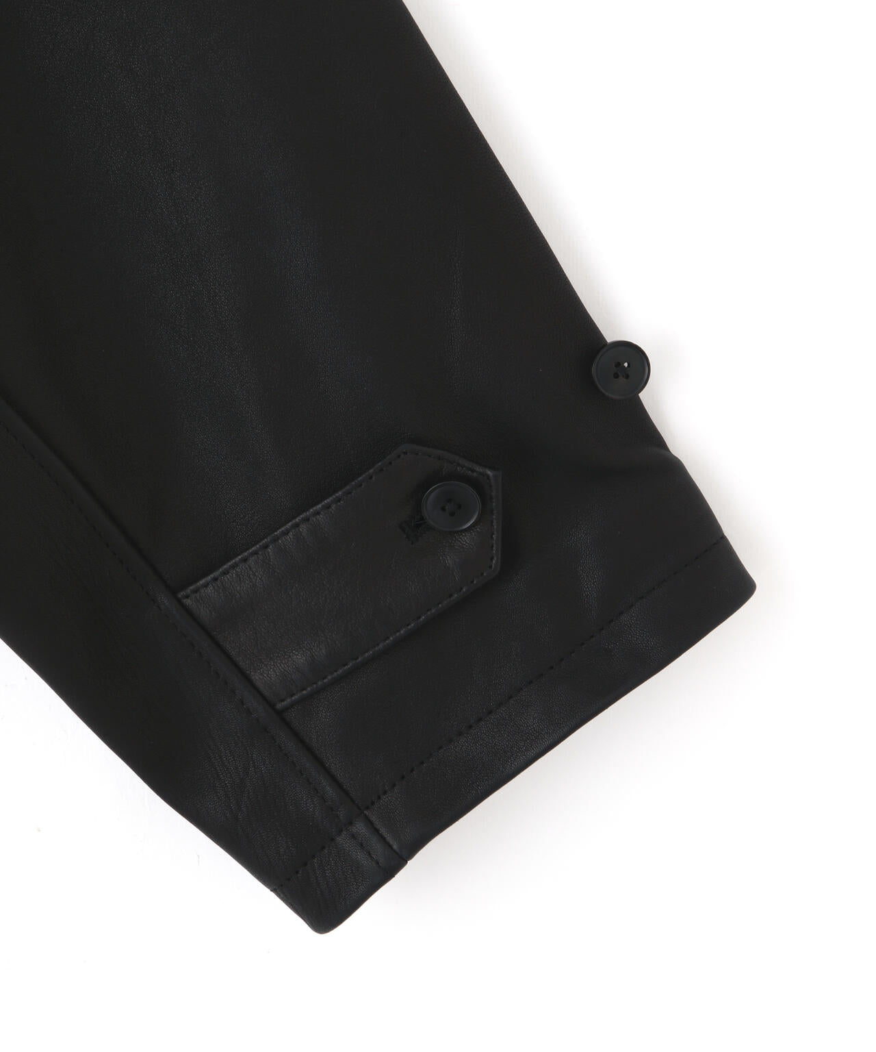 YLEVE / SHEEP LEATHER COVERALL JACKET