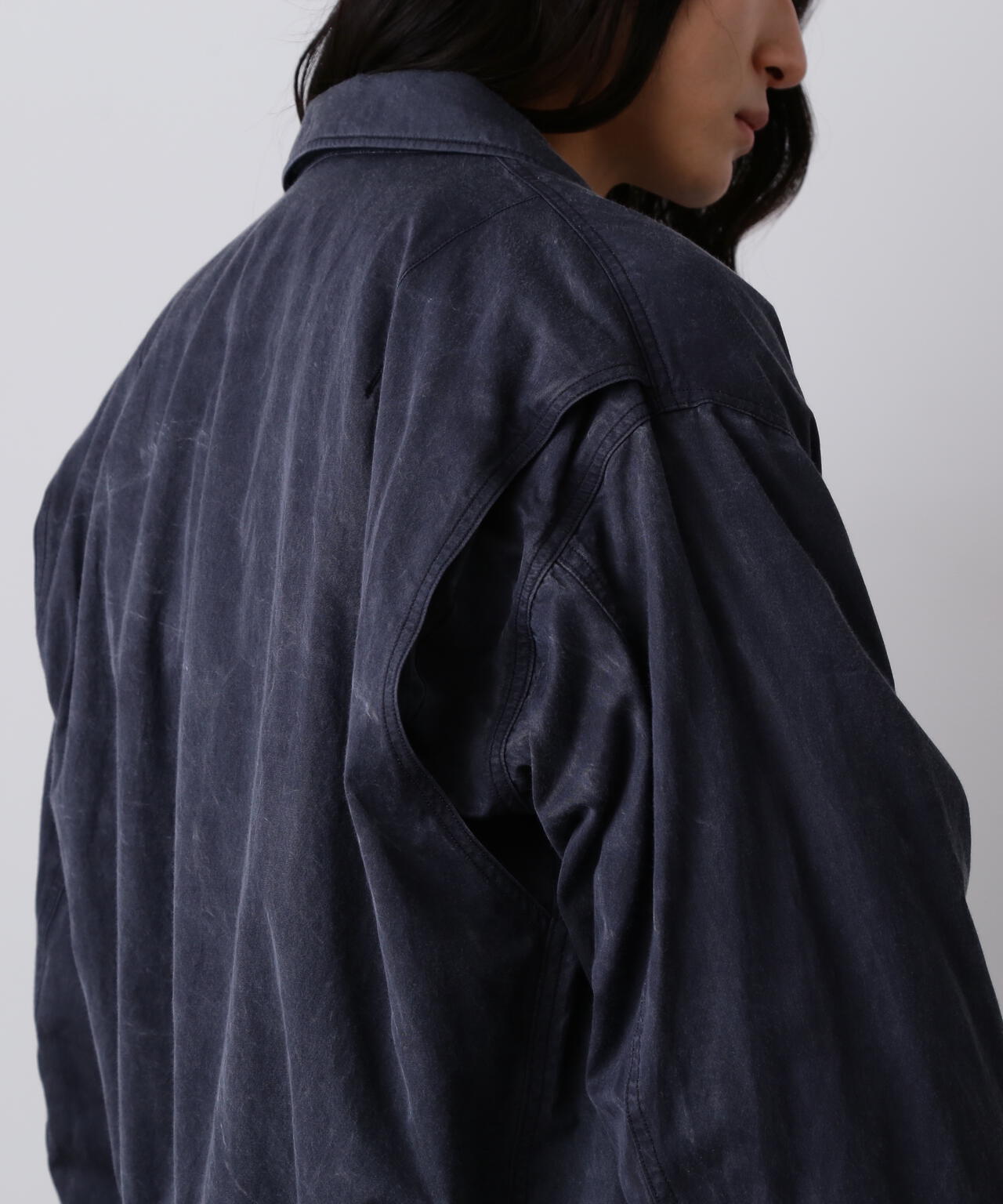 YLÈVE / RAYON COTTON PIGMENT DYE BLOUSON