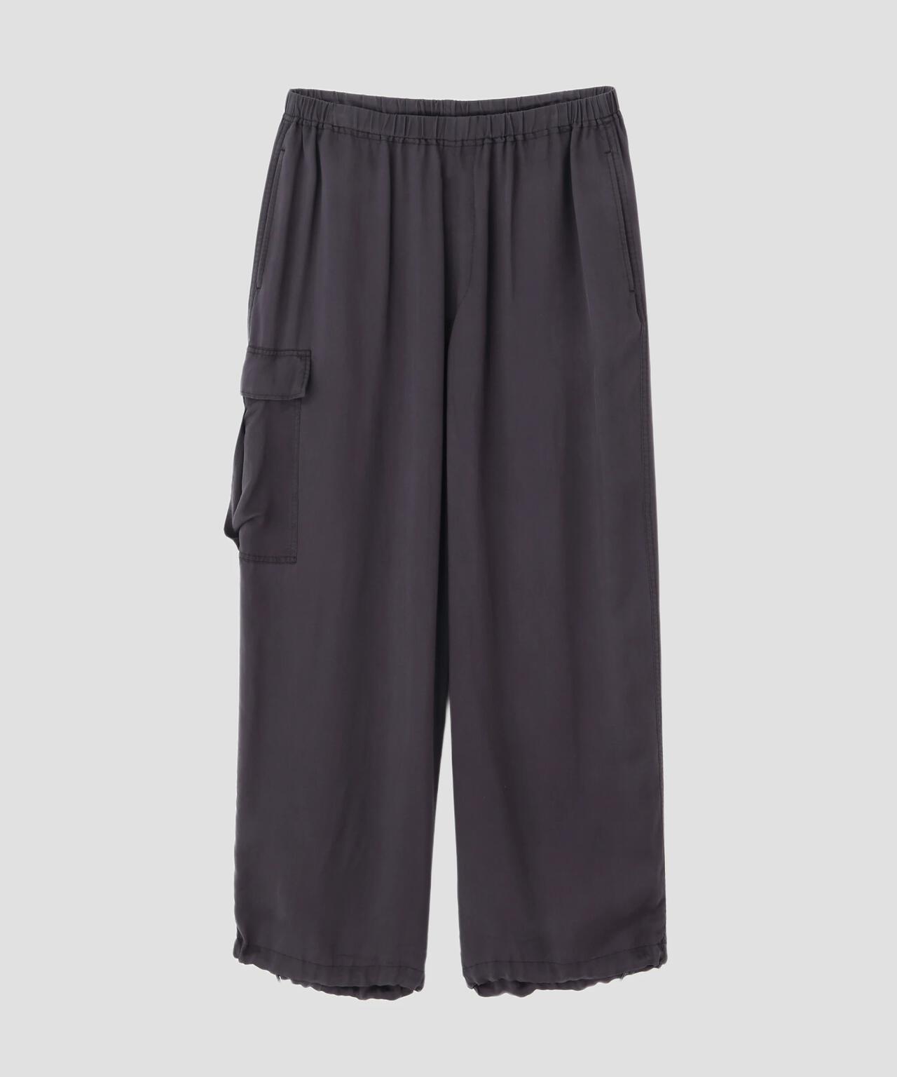 YLEVE / CUPRA TWILL GARMANT DYE EASY CARGO TROUSERS