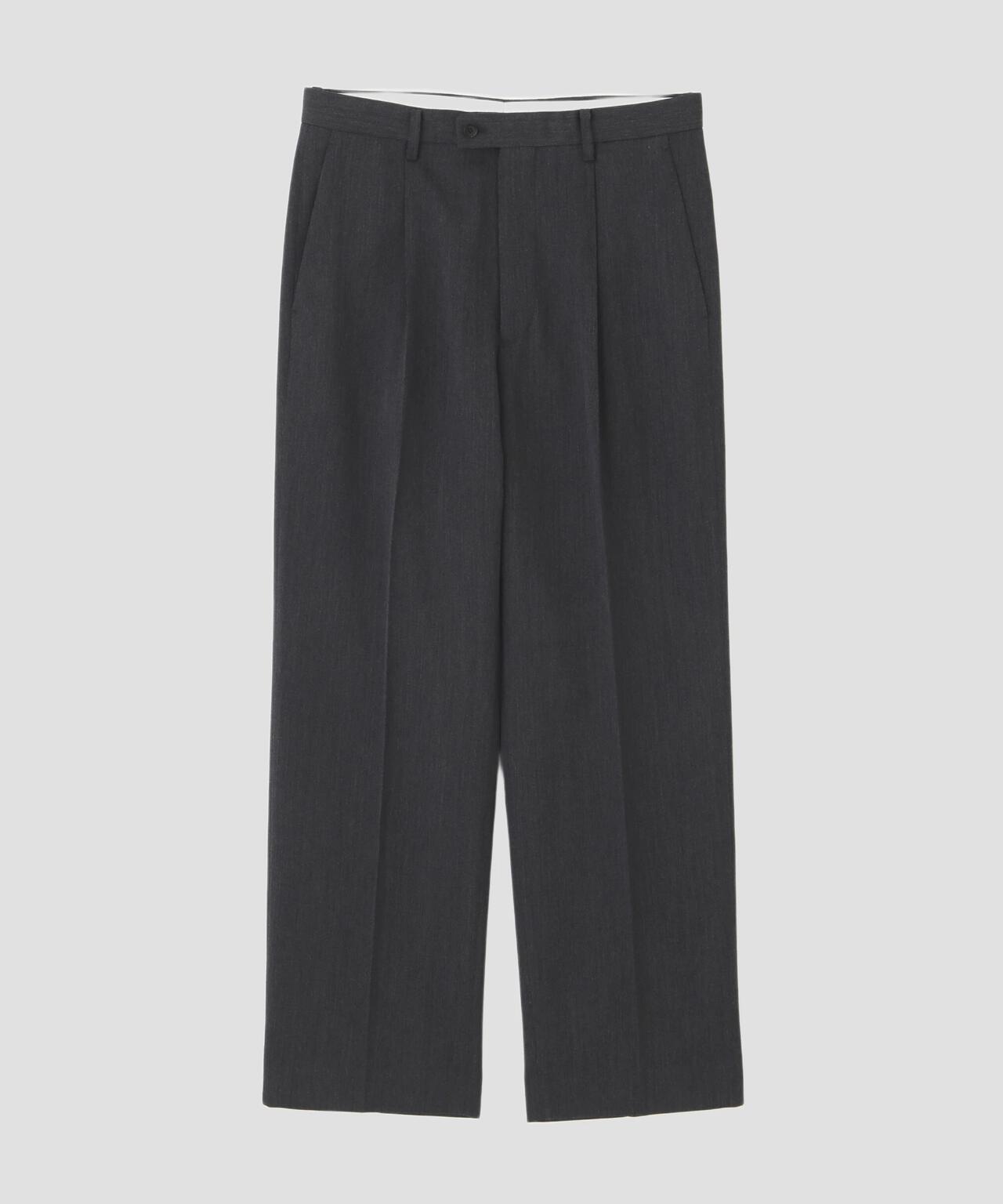 YLÈVE / 2/72 WOOL TRICHOTINE TROUSERS