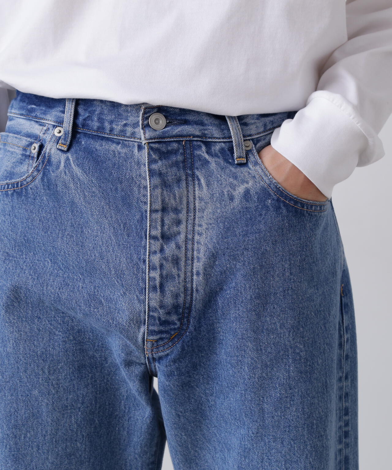 YLEVE / 13.5oz DENIM STRAIGHT