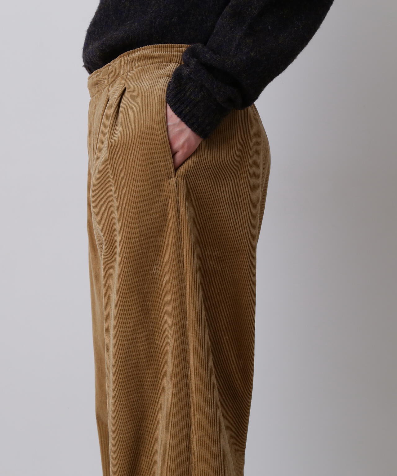 YLEVE / ORGANIC COTTON WALE CORDUROY TROUSERS