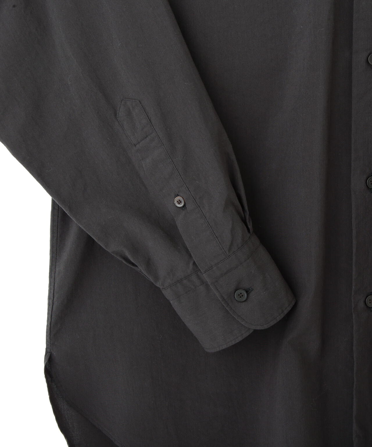 YLÈVE / COTTON MILLED LAWN OVERDYE SHIRT