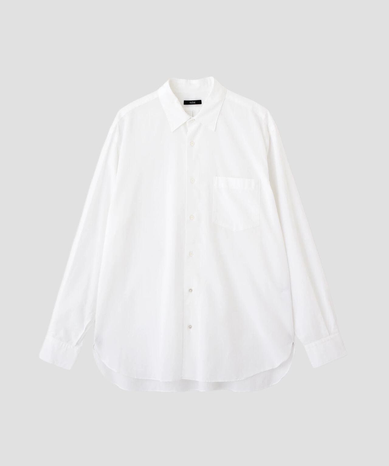 YLÈVE / COTTON MILLED LAWN OVERDYE SHIRT