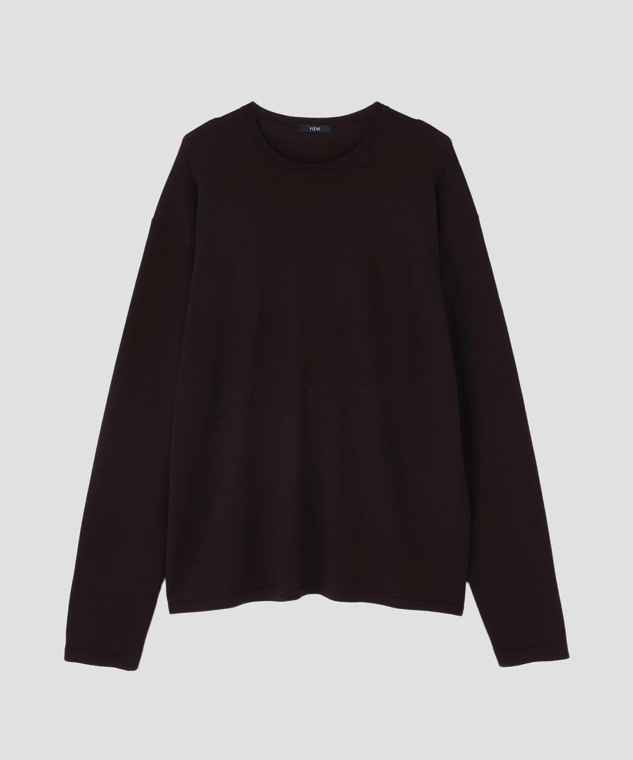 YLÈVE / SUPERFINE 120’S WOOL KNIT PULL OVER