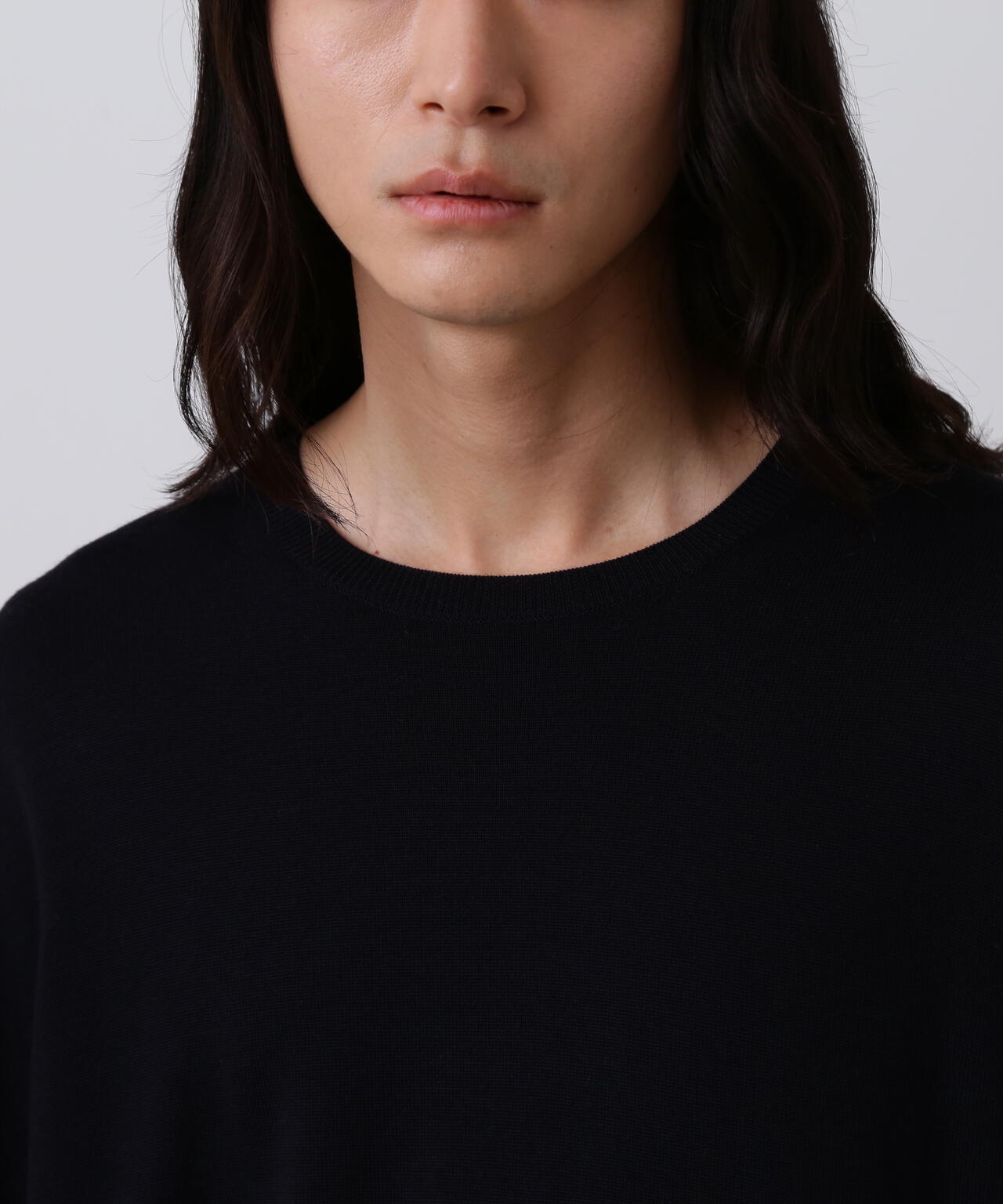 YLÈVE / SUPERFINE 120’S WOOL KNIT PULL OVER