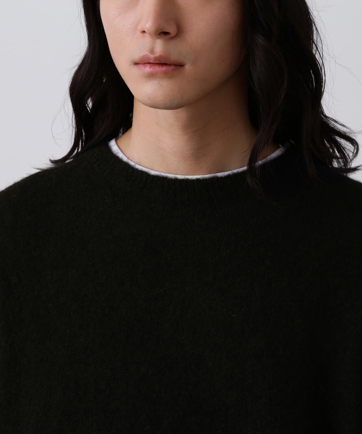 YLEVE / FAIRY ALPACA KNIT PULL OVER