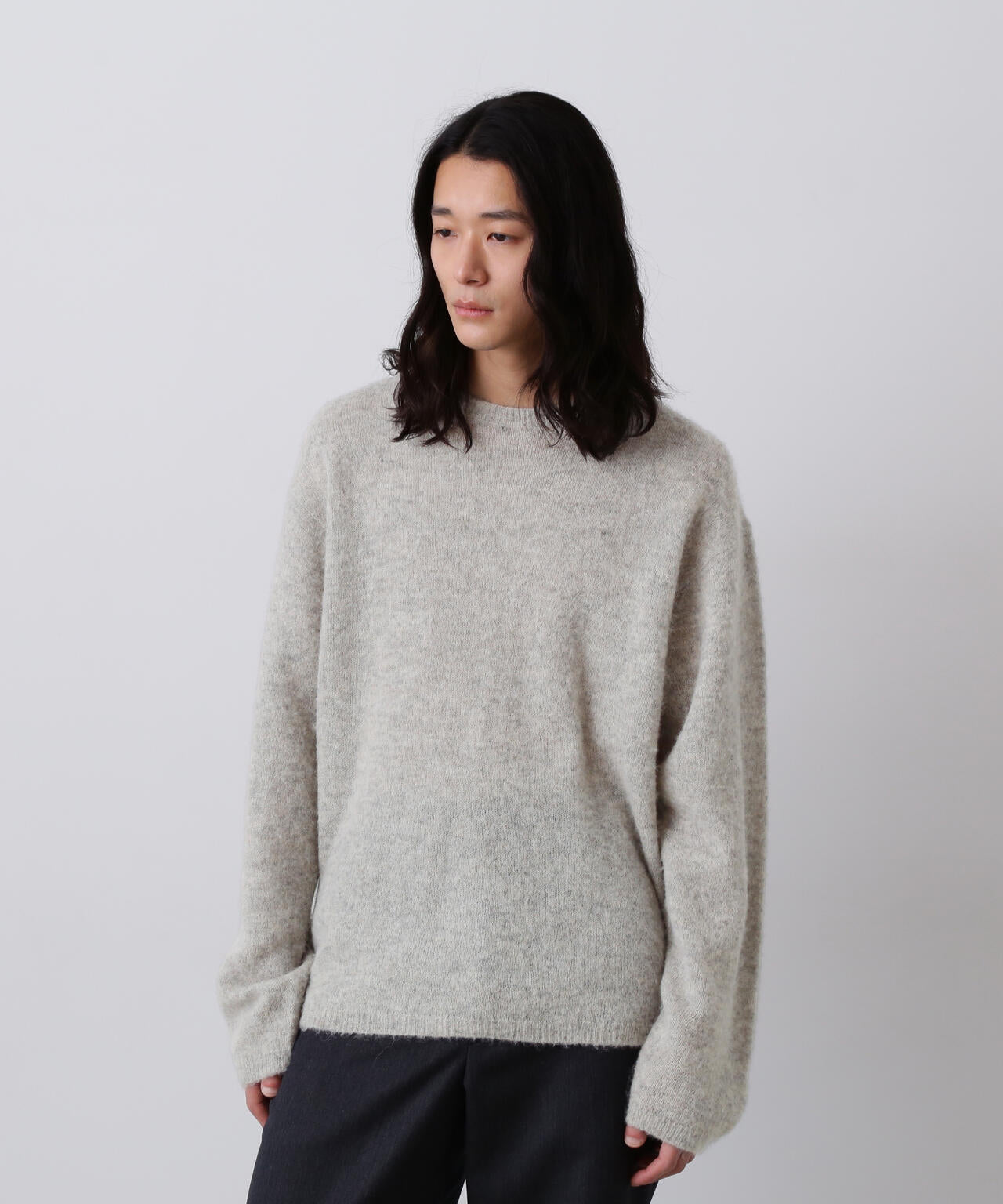 YLEVE / FAIRY ALPACA KNIT PULL OVER