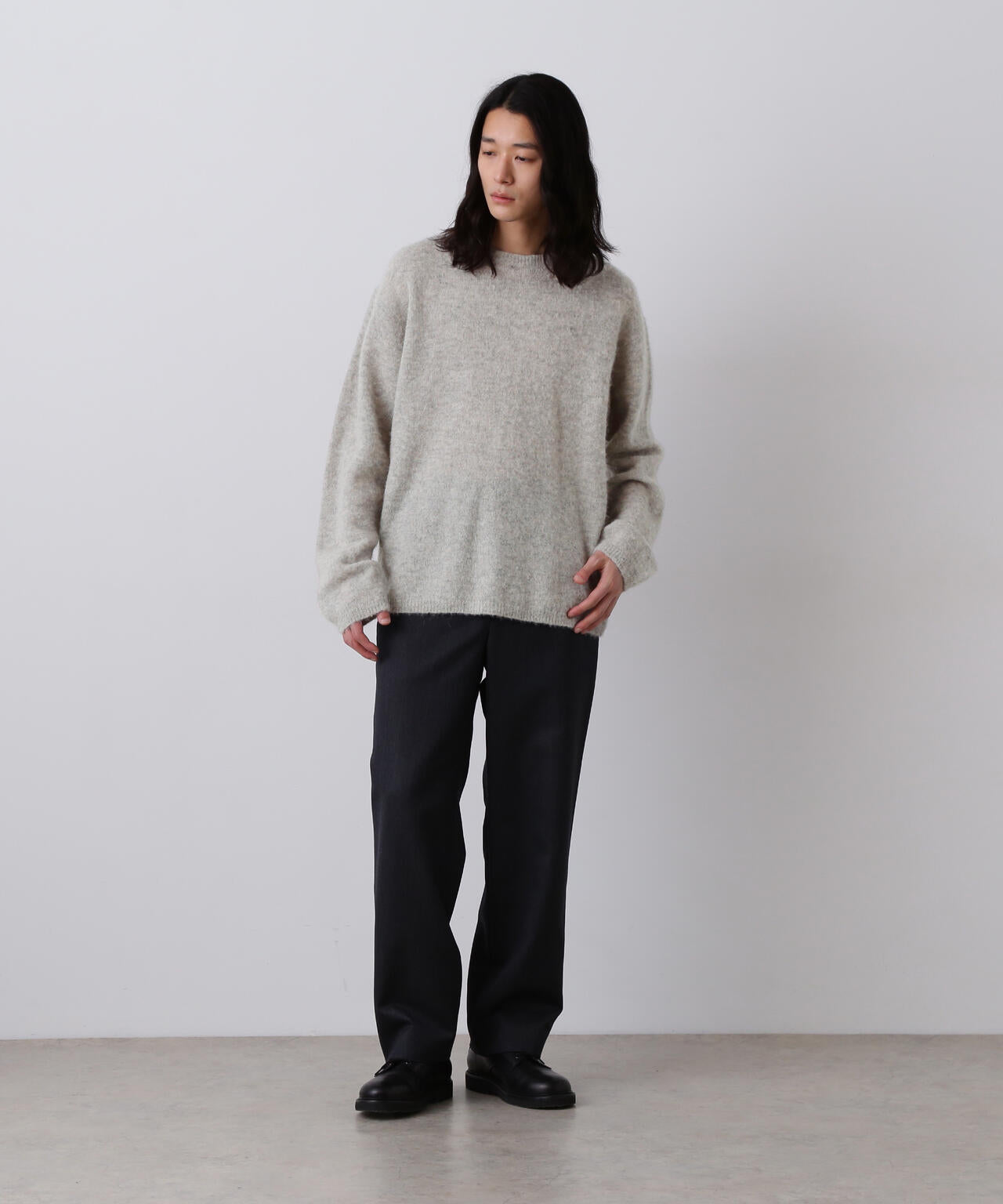 YLEVE / FAIRY ALPACA KNIT PULL OVER