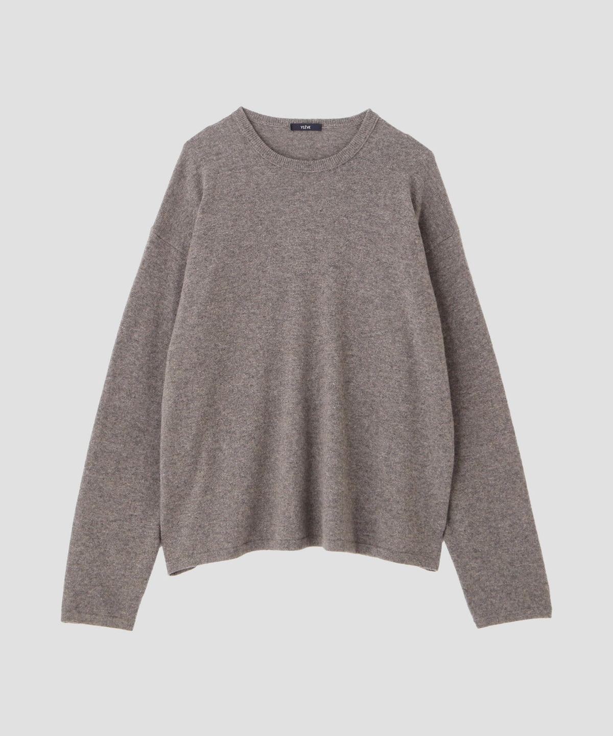YLEVE / CASHMERE KNIT T‐SHIRT